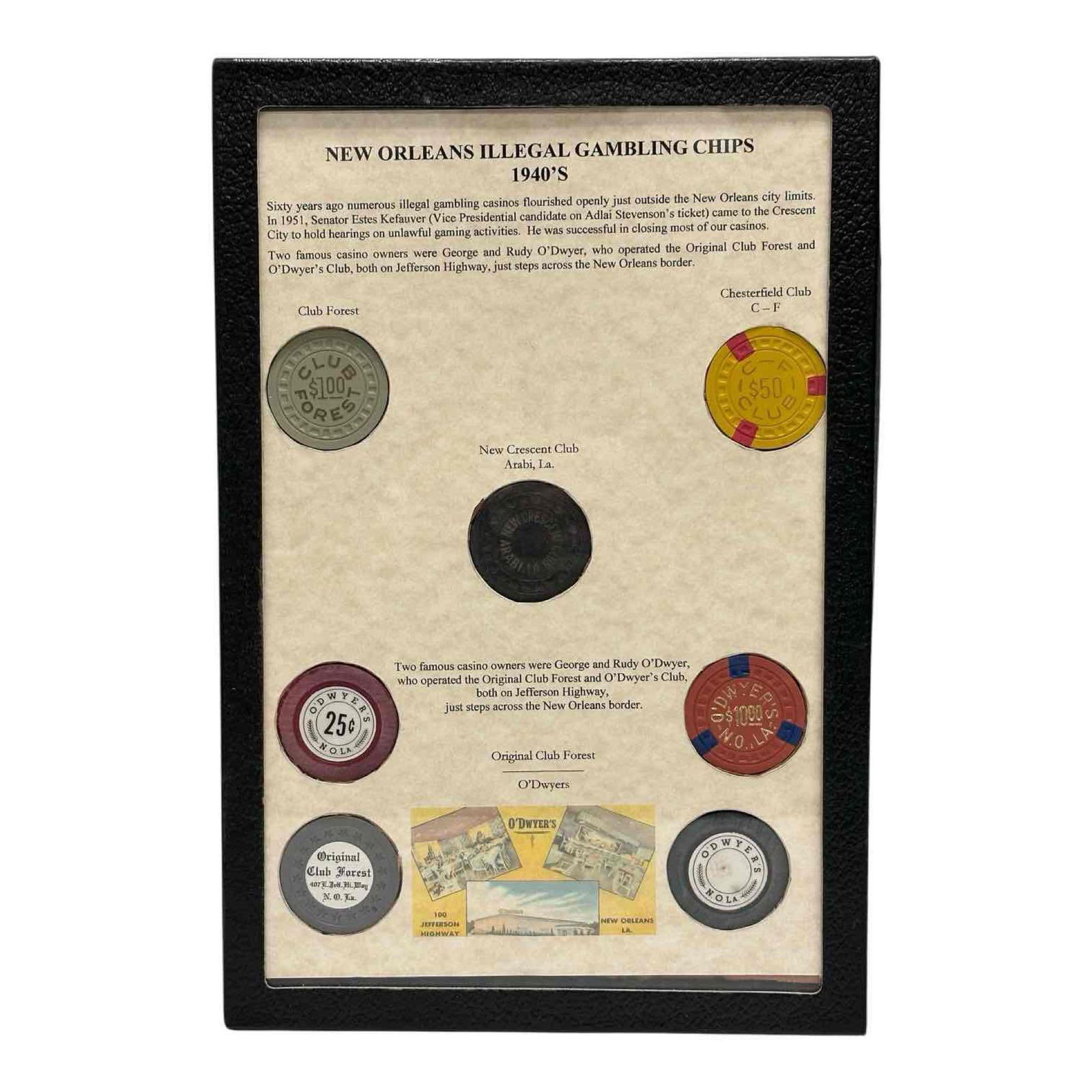 New Orleans Illegal Gambling Chips (1 of 10)