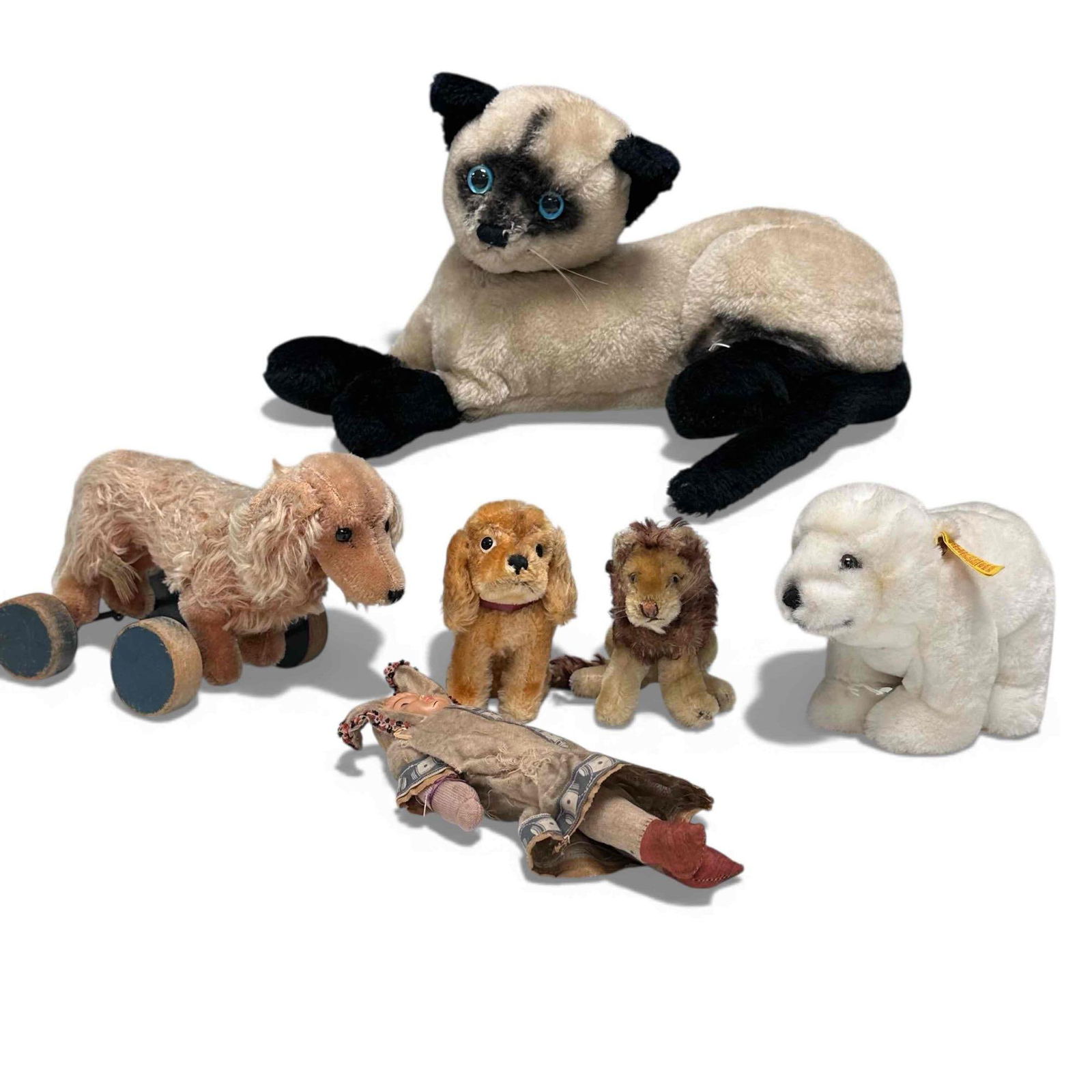 Vintage Stuffed Animal Toys and Steiff Lot (6) (1 of 17)