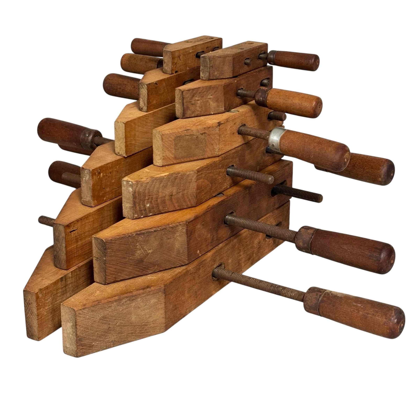 Set of 6 Jorgensen Wood Clamps (1 of 18)
