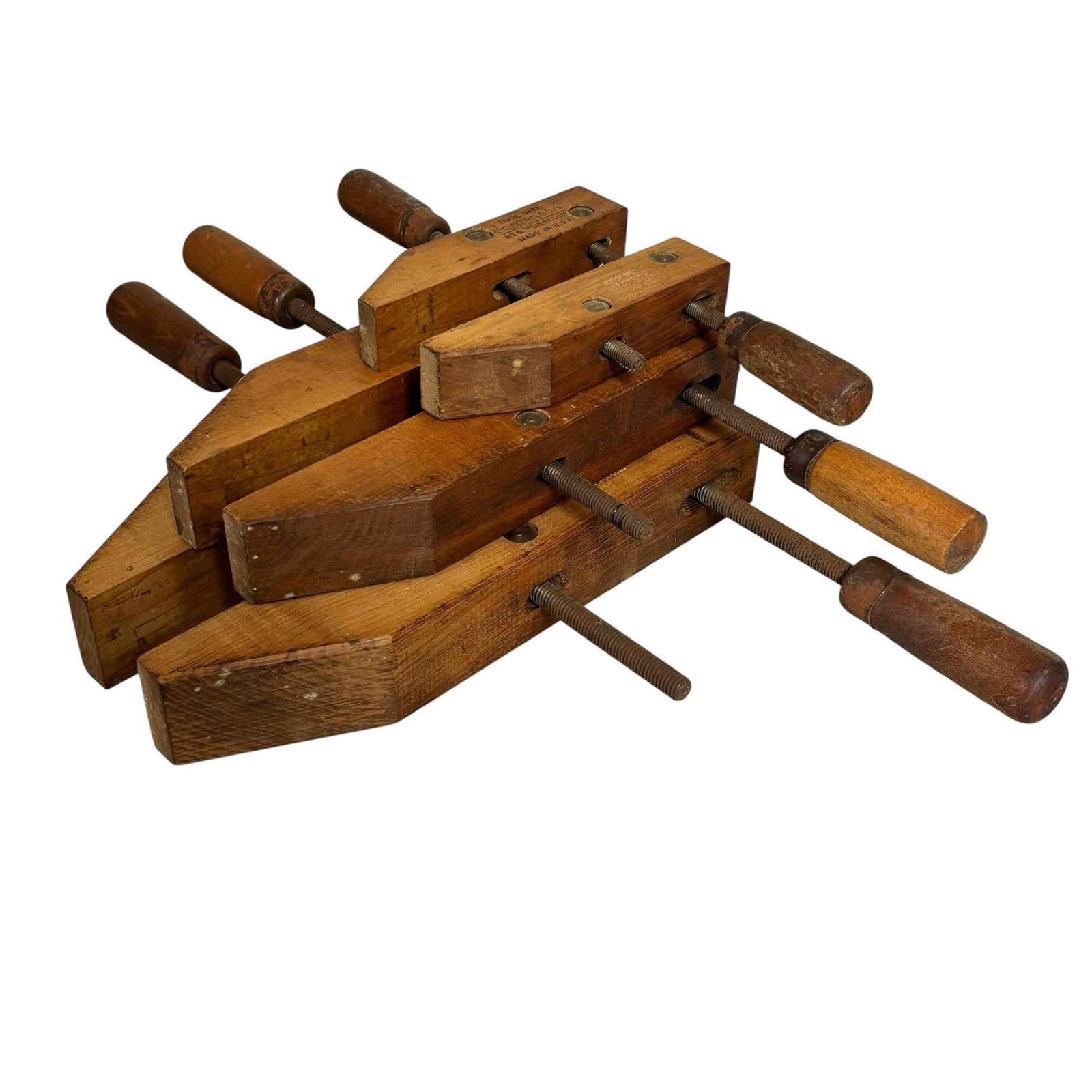 Set of 3 Jorgensen Wood Clamps (1 of 11)
