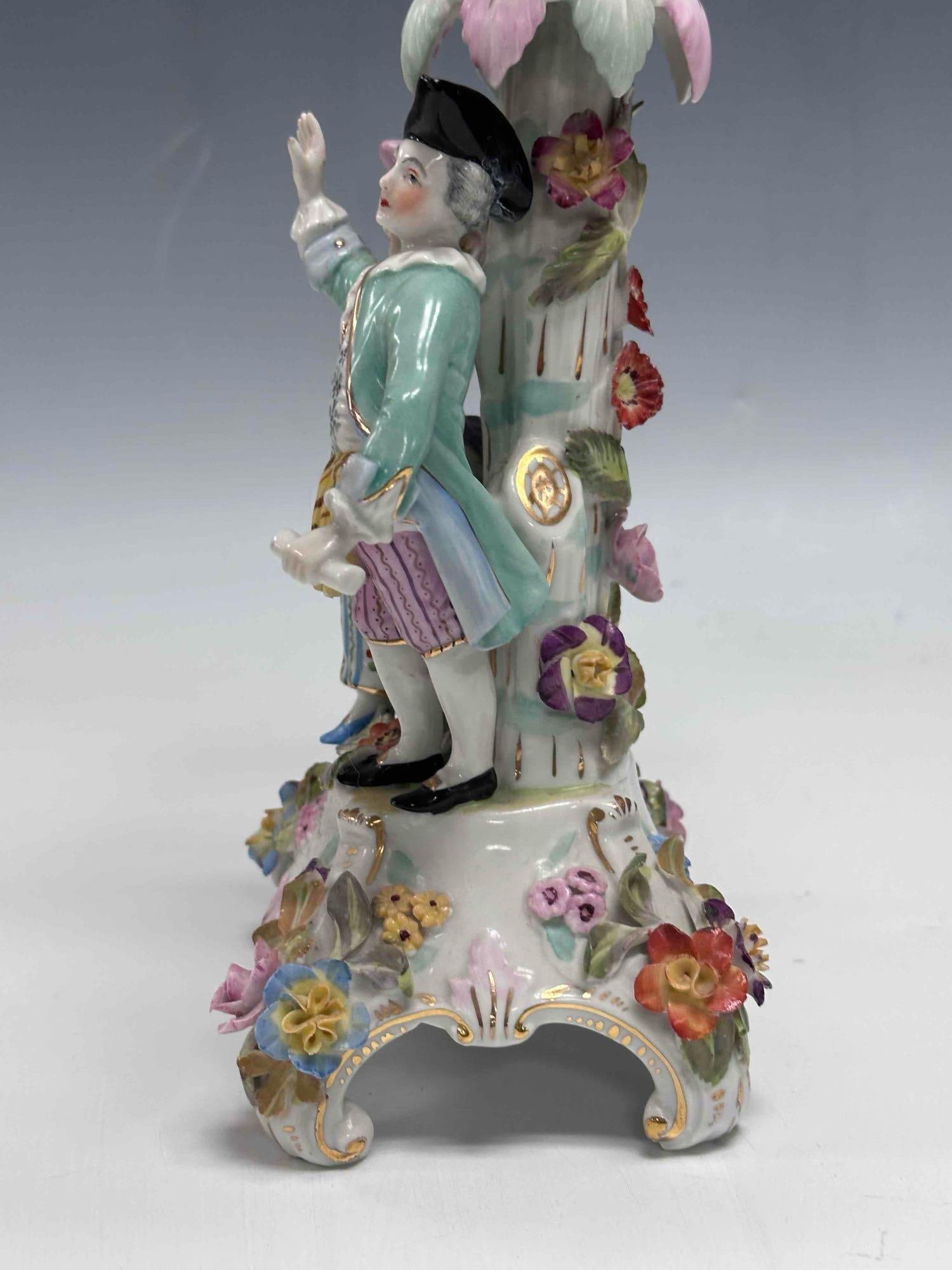 Dresden German Porcelain Candelabra and Candlesticks - 19
