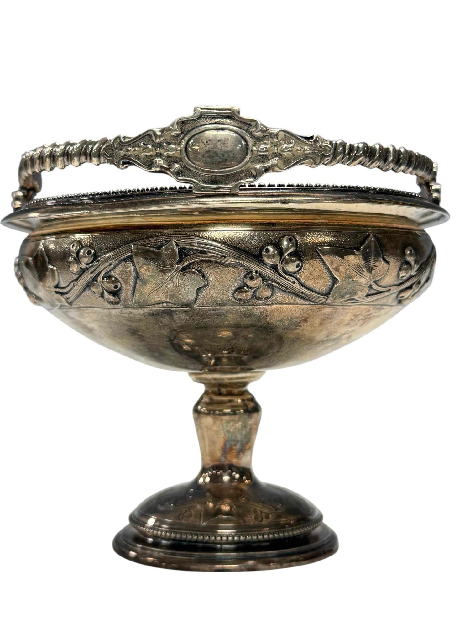 Sterling Silver 925-1000 Sweet-Meat Compote Dish 318 Grams (1 of 16)