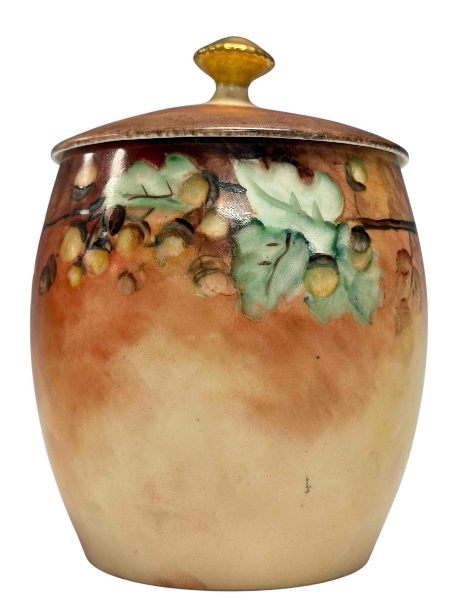 Hand Painted Limoges Lidded Jar (1 of 14)