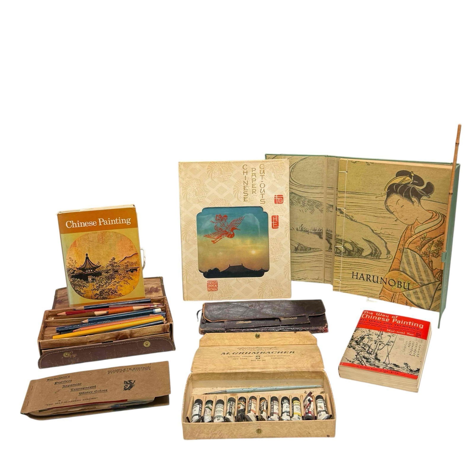 Artist Materials Japanese and Chinese Literature Grouping (8) (1 of 20)