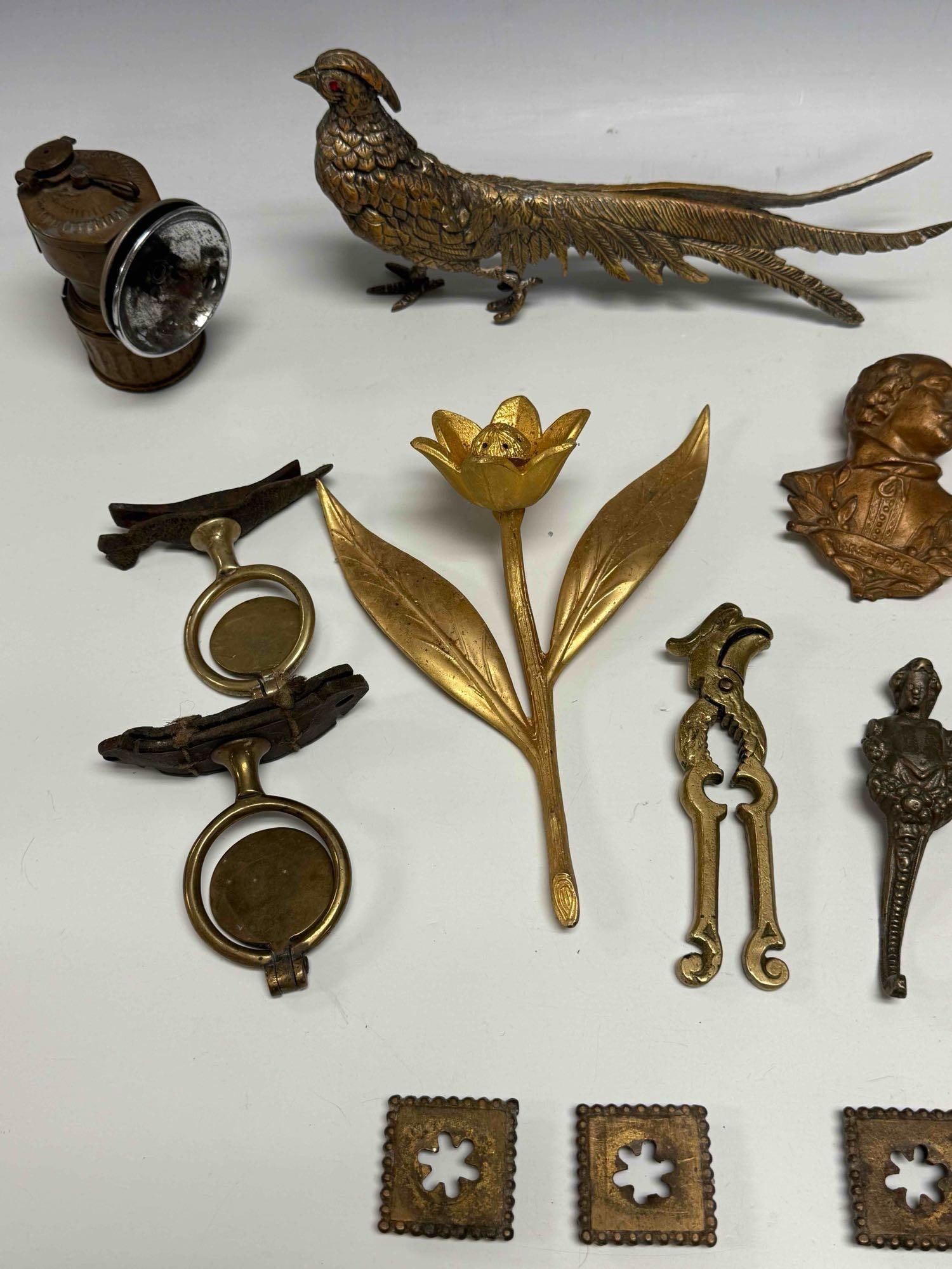 17 Piece Brass Collection Lot - 2