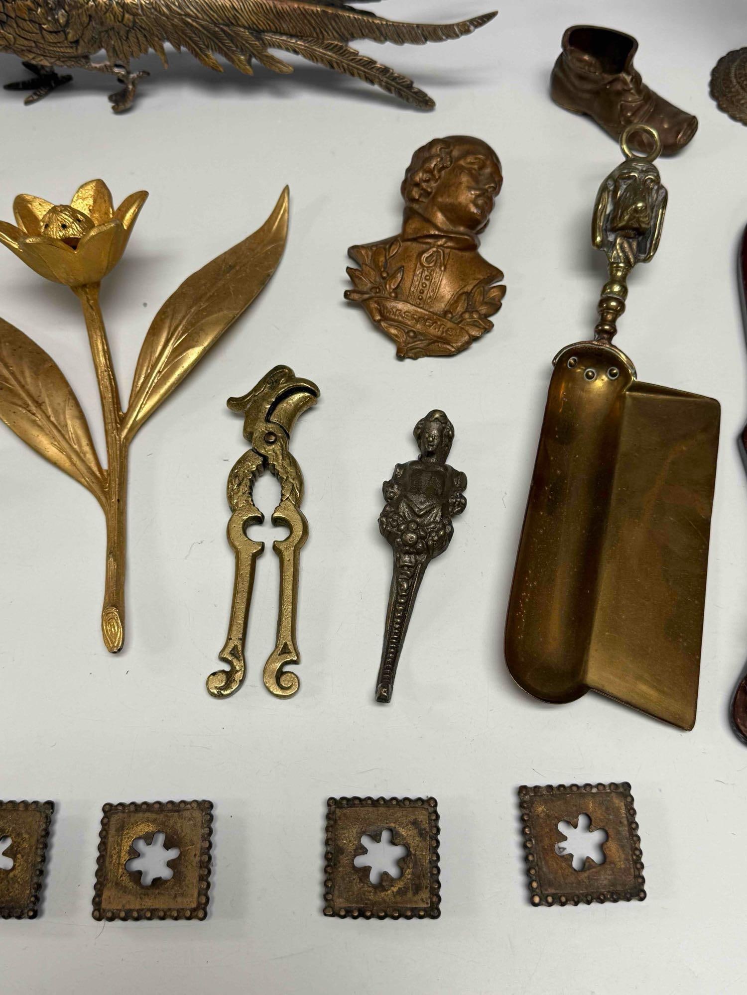 17 Piece Brass Collection Lot - 3