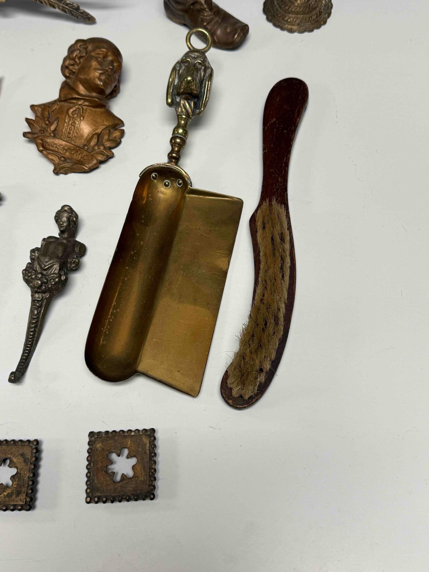 17 Piece Brass Collection Lot - 4