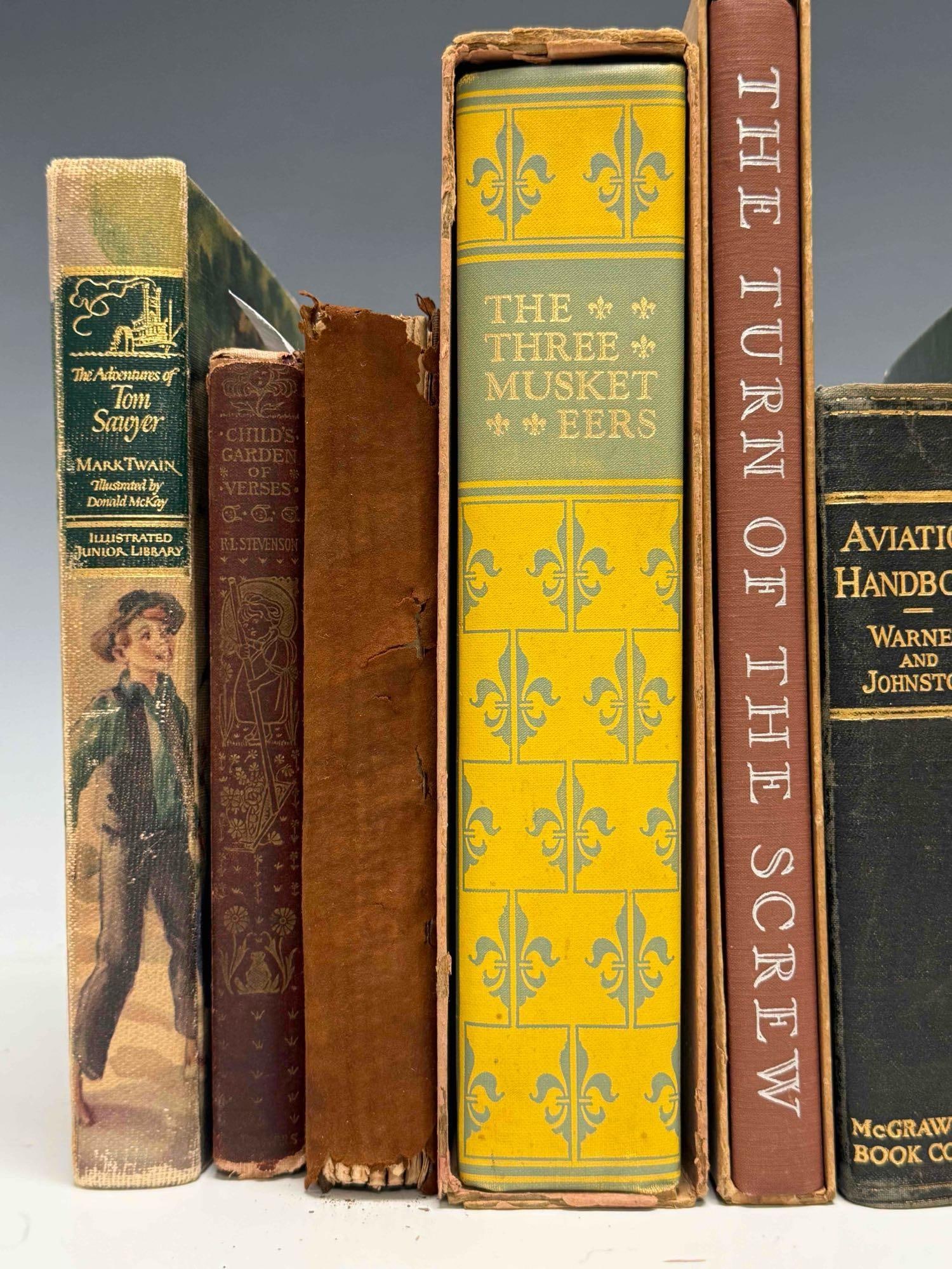 Aviation Fishing Hunting Tom Sawyer and More Books (10) - 4