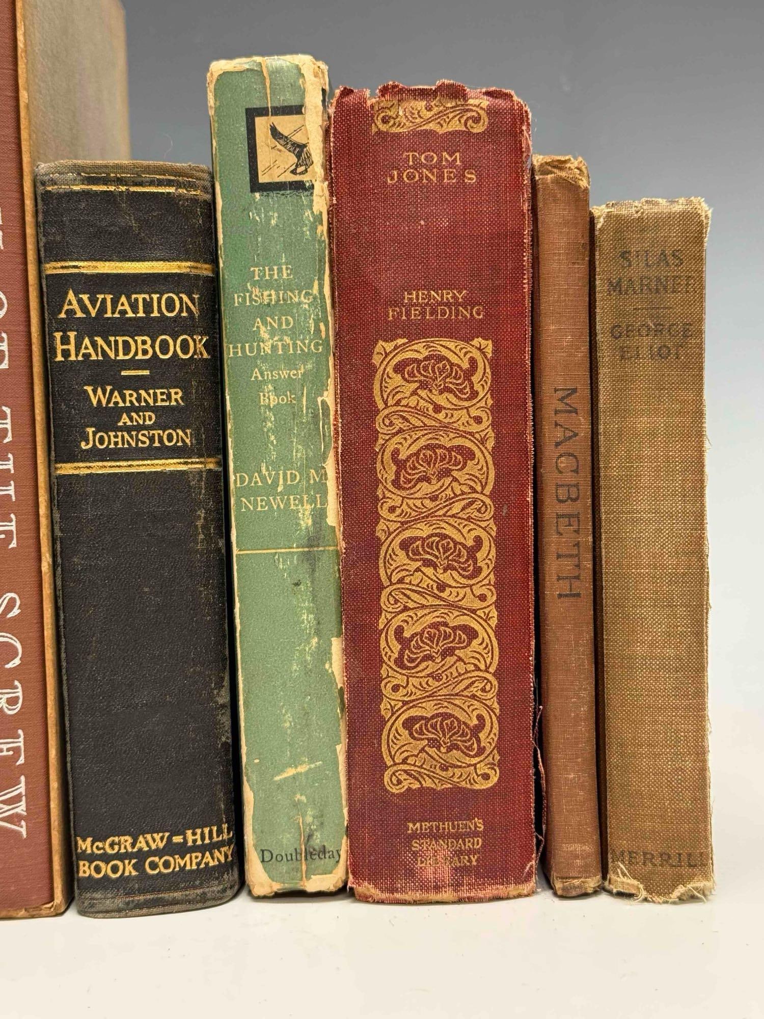 Aviation Fishing Hunting Tom Sawyer and More Books (10) - 5