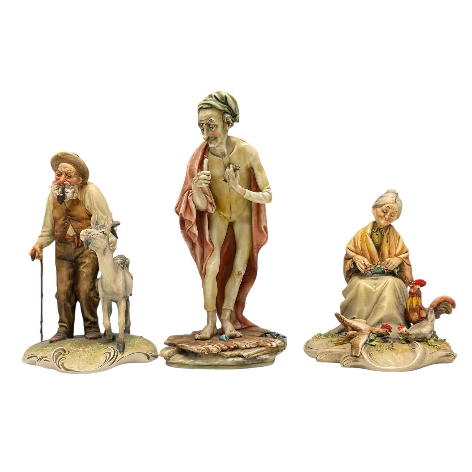 3 Antonio Borsato Porcelain Figurines (1 of 19)