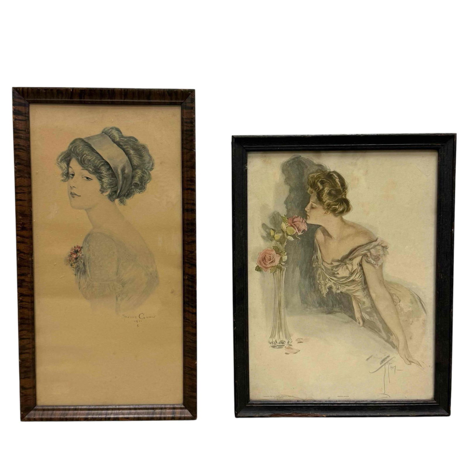 Archie GUNN and Harrison Fisher Fashion Prints (1 of 19)