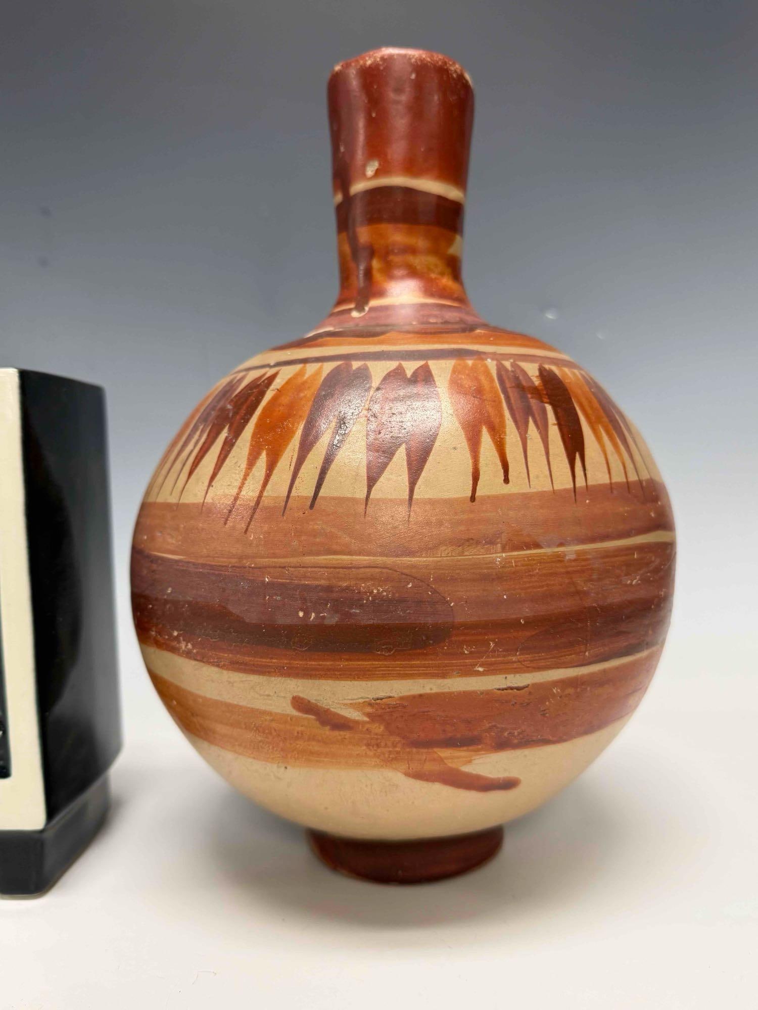 Pottery Glazed Ceramic Vessels (5) - 4