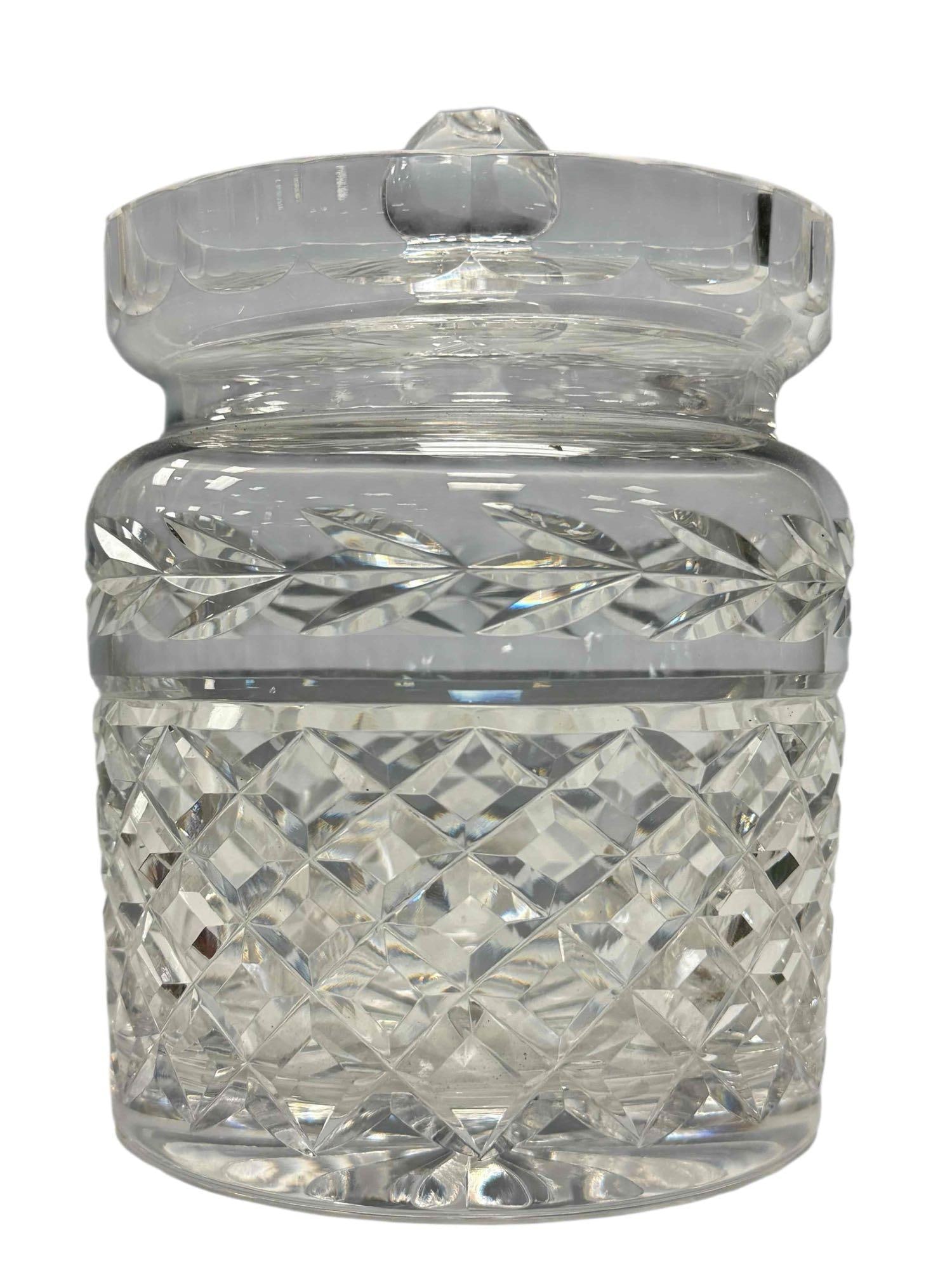 Waterford Crystal "Glandore" Lidded Biscuit Jar (1 of 11)