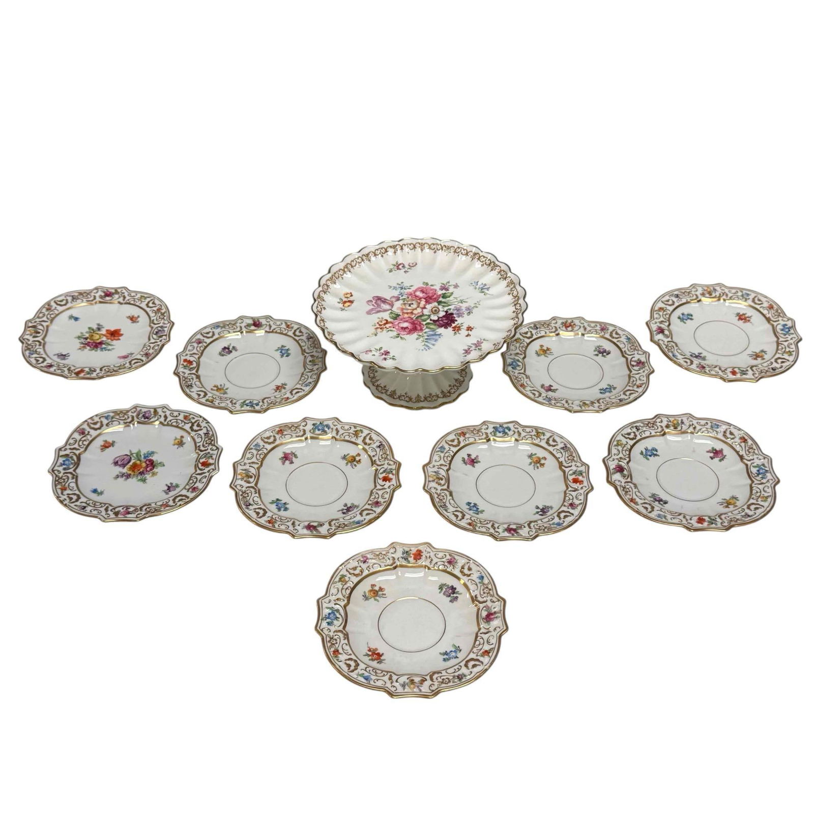 Staffordshire and Bavaria Schumann Dessert Pcs (1 of 18)