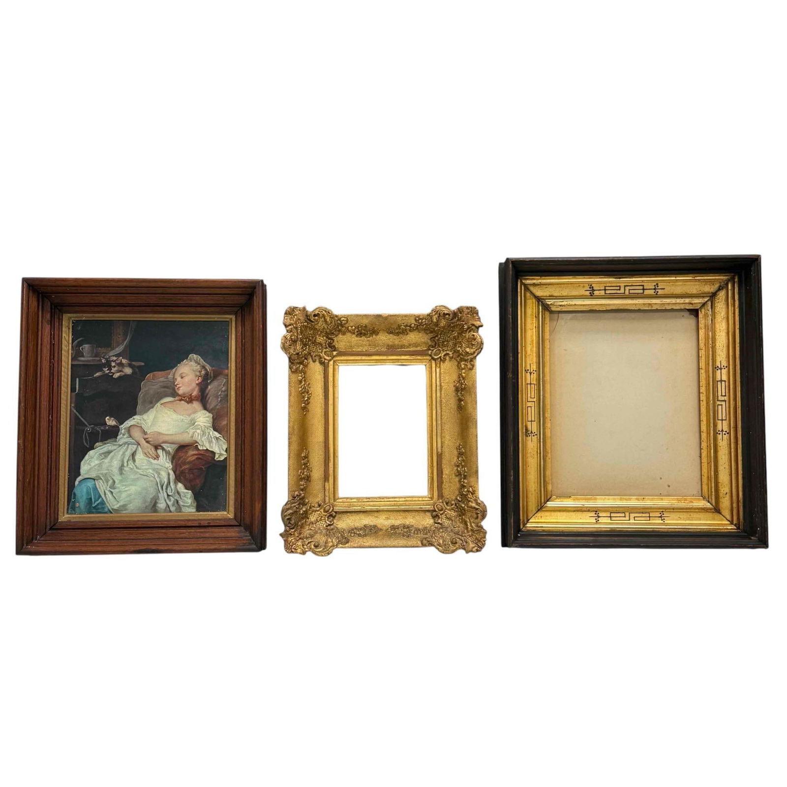 Three (3) 19th Century Victorian Frames (1 of 20)