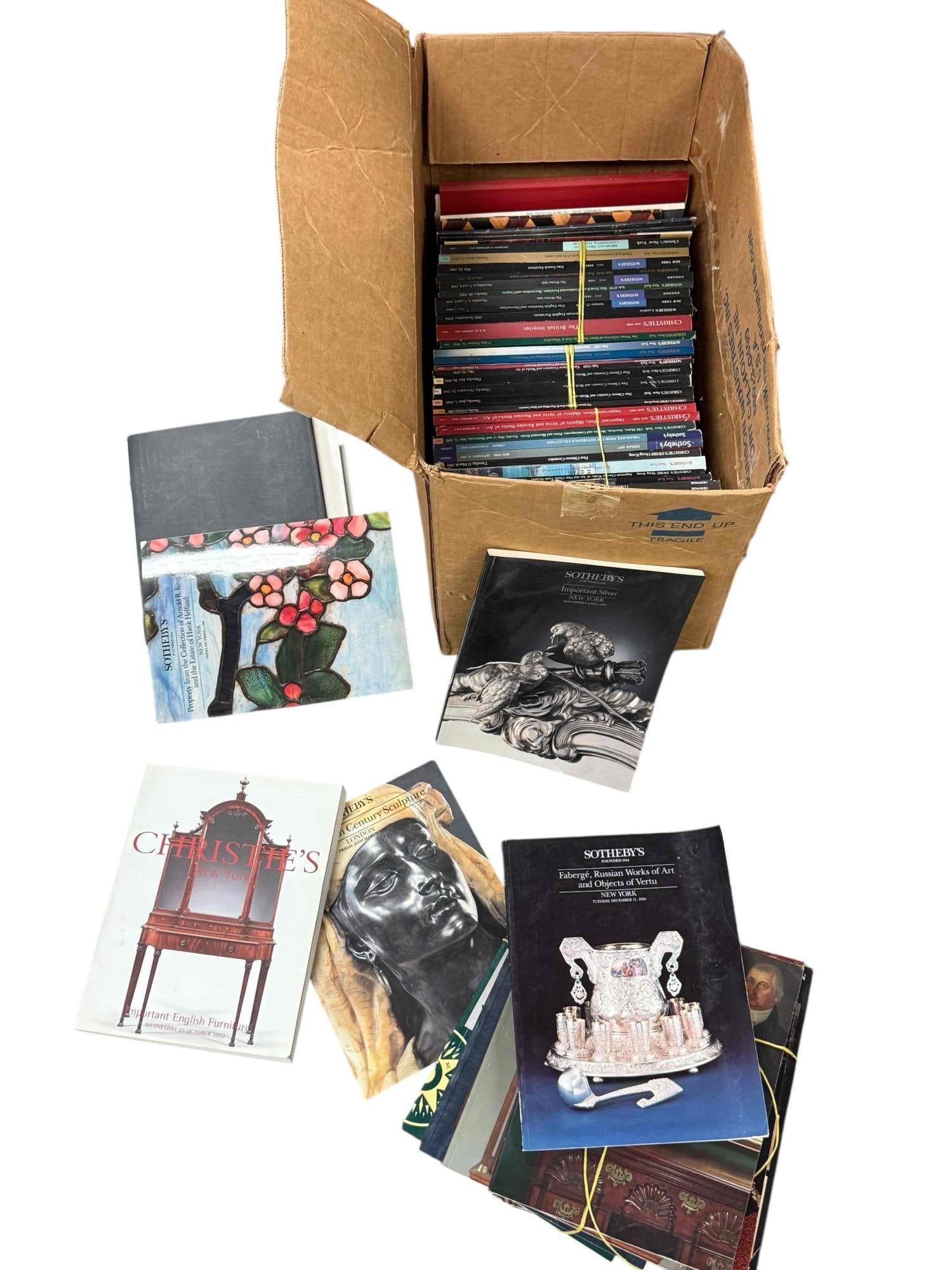 Collection of Vintage Christies and Sotheby's Auction Catalogs (1 of 16)