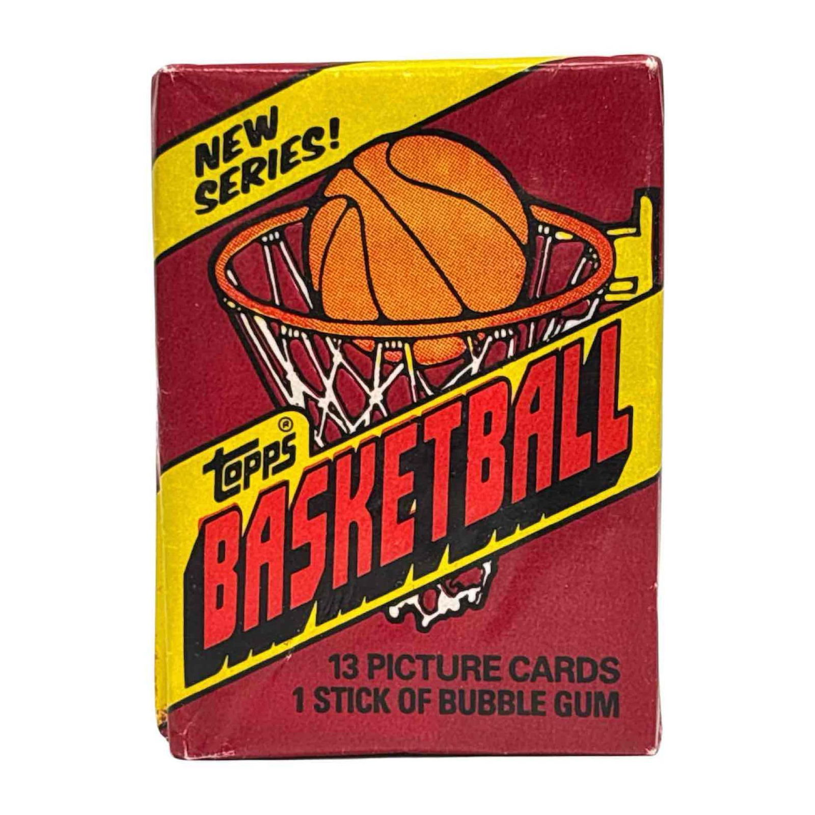 1981-82 Topps Basketball Unopened Wax Pack (1 of 8)