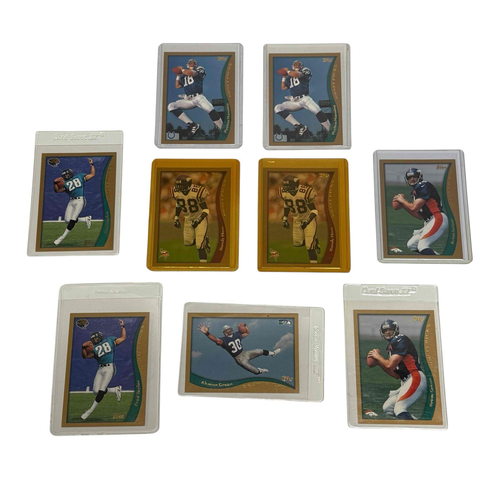 1998 Topps Football Rookie Cards w/ Peyton Manning and Randy Moss (1 of 15)