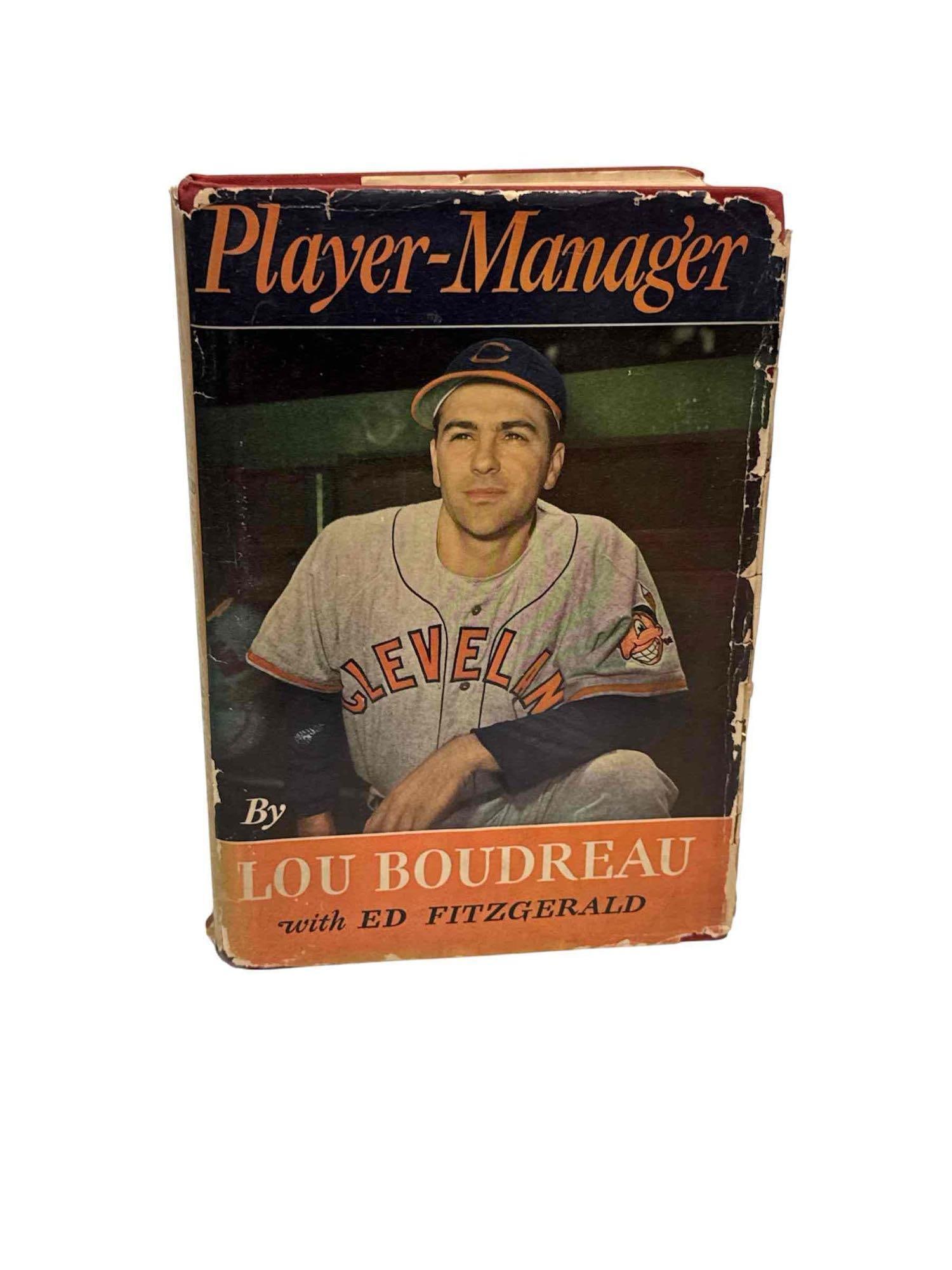 1949 Player - Manager Book Signed by Lou Boudreau and others Cleveland Indians (1 of 8)