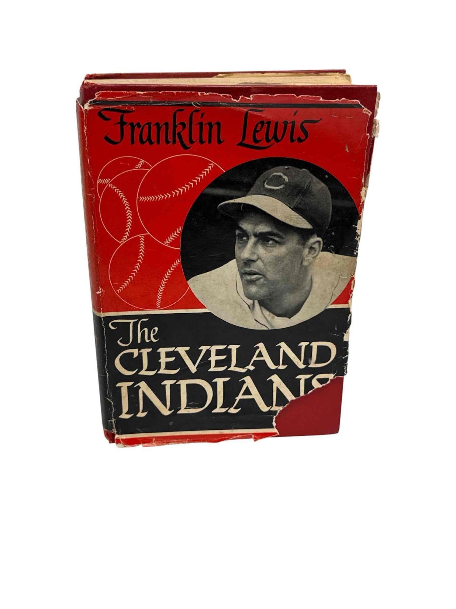 1949 Franklin Lewis The Cleveland Indians Team Autographed Book (1 of 14)