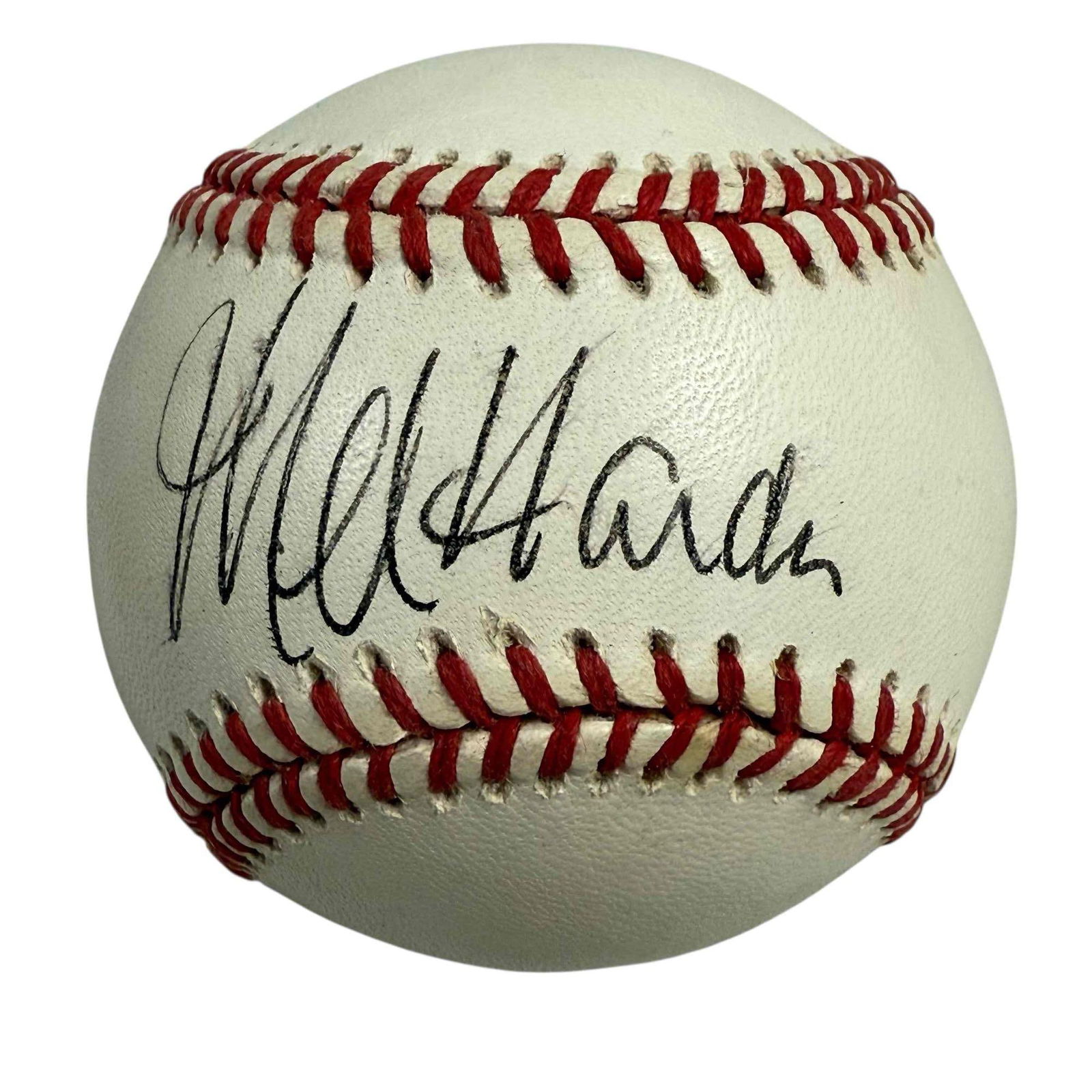 Mel Harder Autographed Baseball Cleveland Indians JSA: Rawlings signed on the sweet spot by the iconic Cleveland pitcher. An important figure in Cleveland sports history, Mel threw out the first pitch (and ceremonial last pitch) at Cleveland Municipal Sta