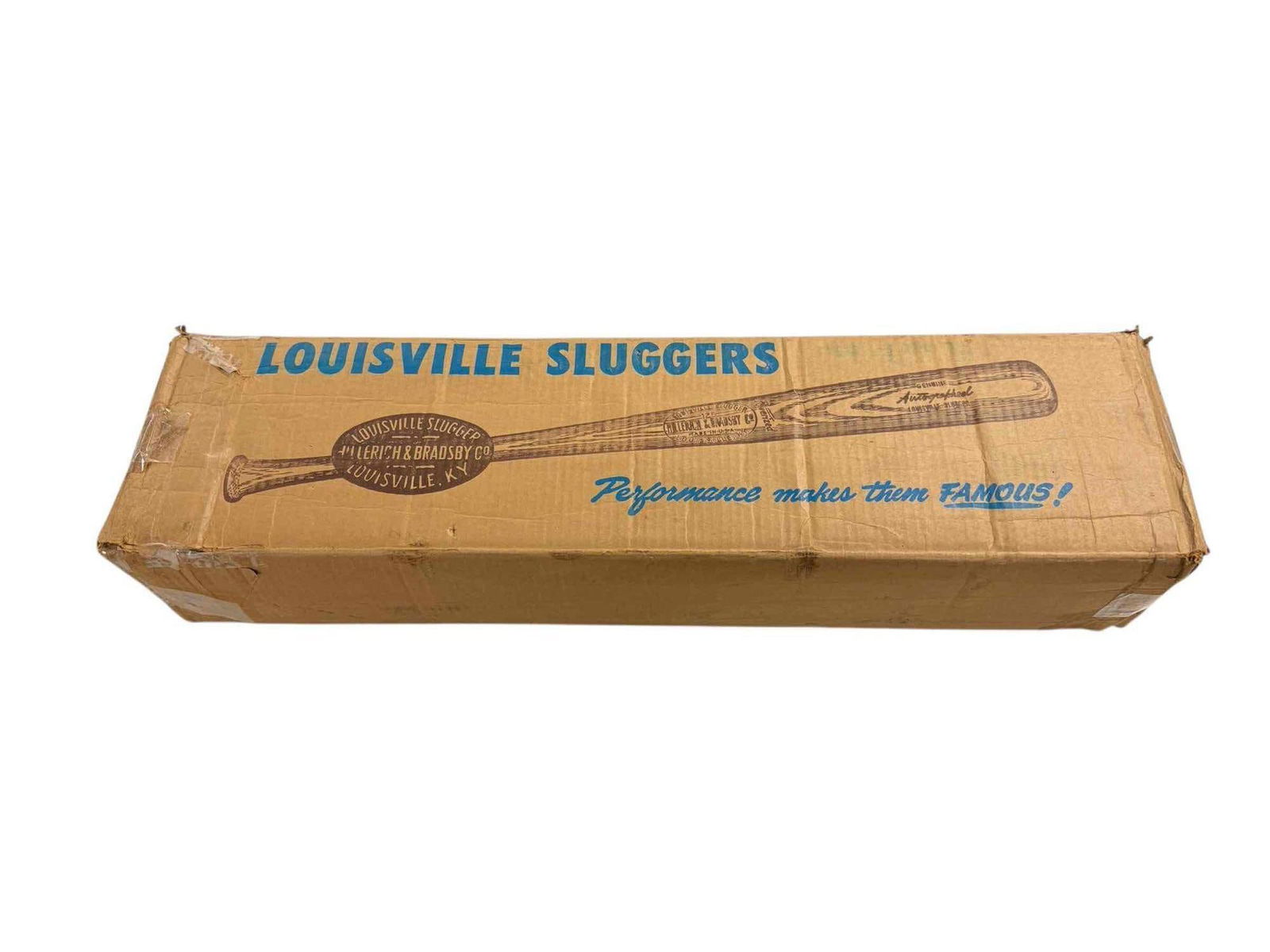 Vintage Louisville Slugger H&B Baseball Bat Shipping Box (1 of 13)