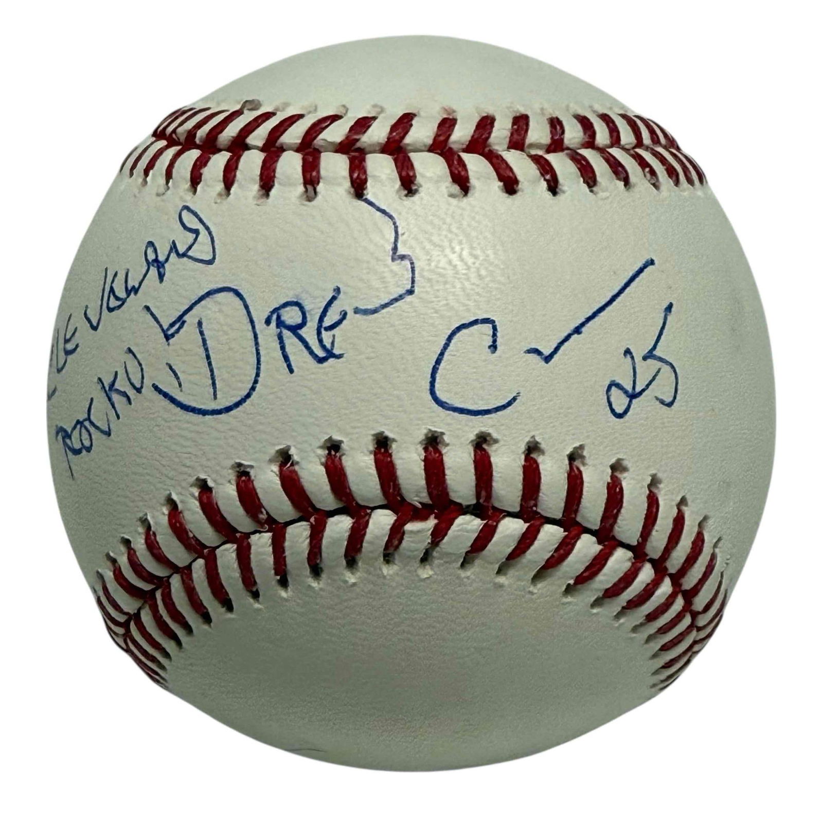 Drew Carey Signed Baseball with Cleveland Rocks Inscription PSA (1 of 9)