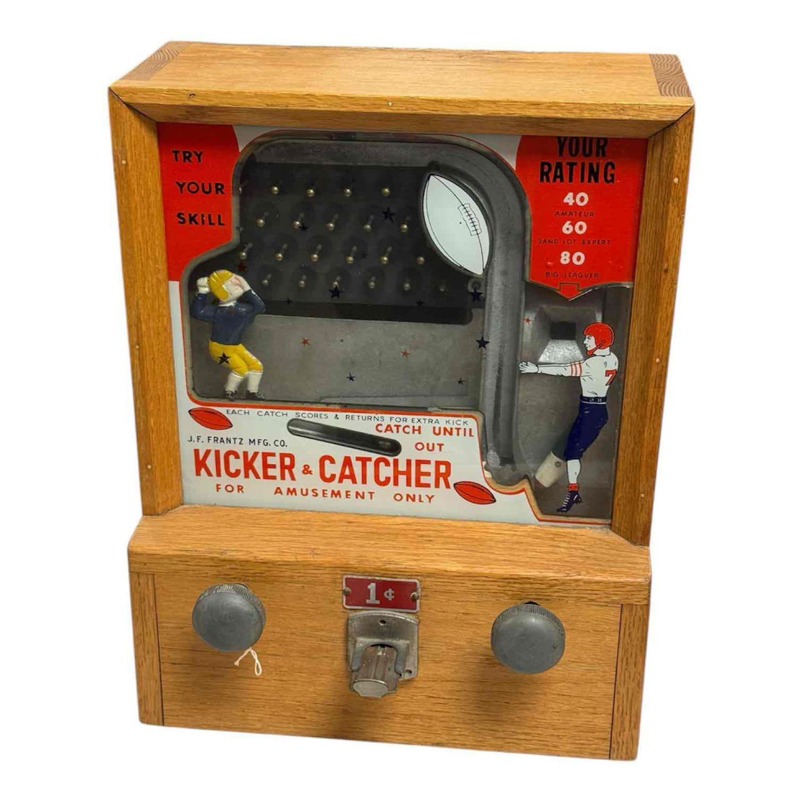 Vintage Table Top Kicker Coin-Op Football Game (1 of 20)