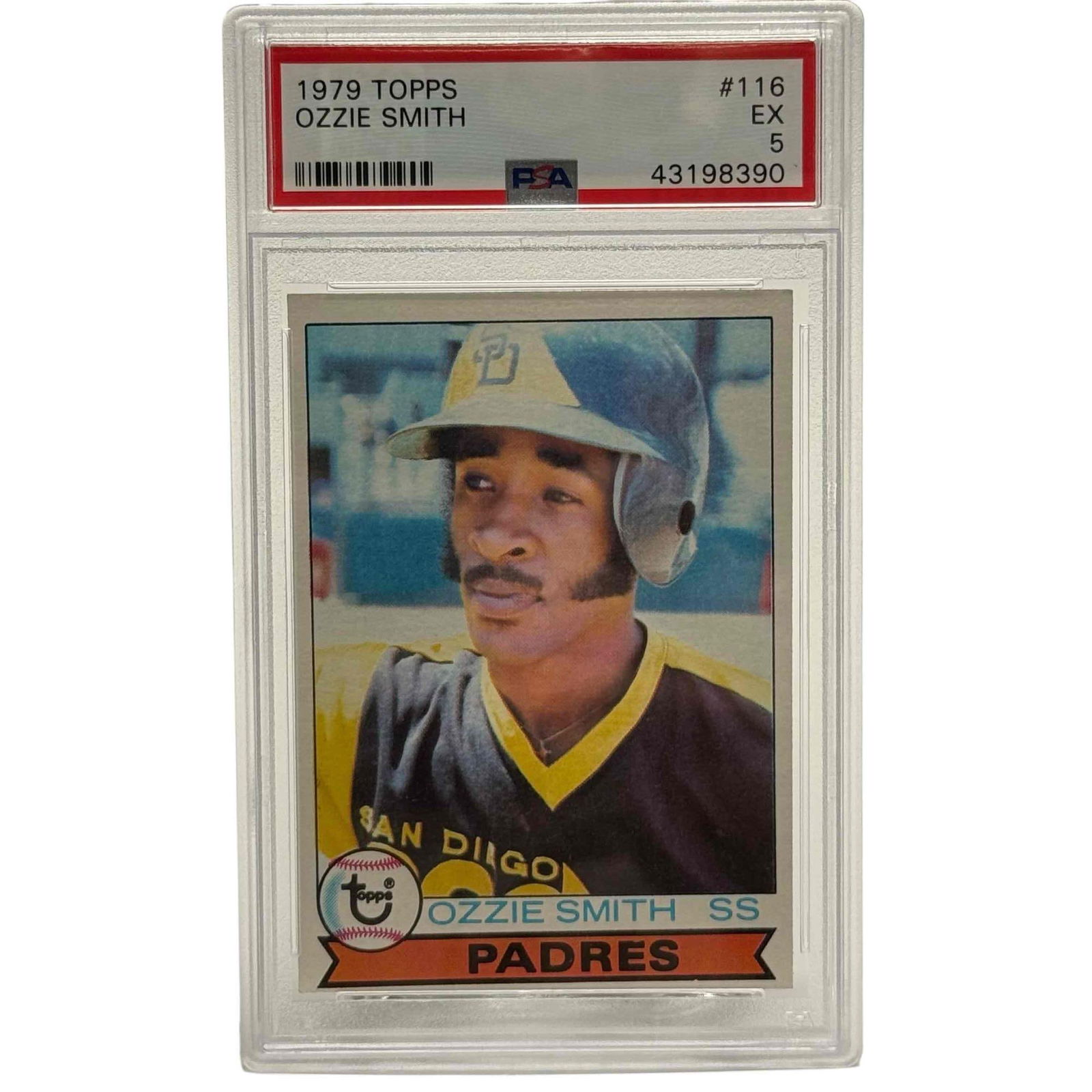 1979 Topps #116 Ozzie Smith Rookie Card PSA 5 (1 of 8)