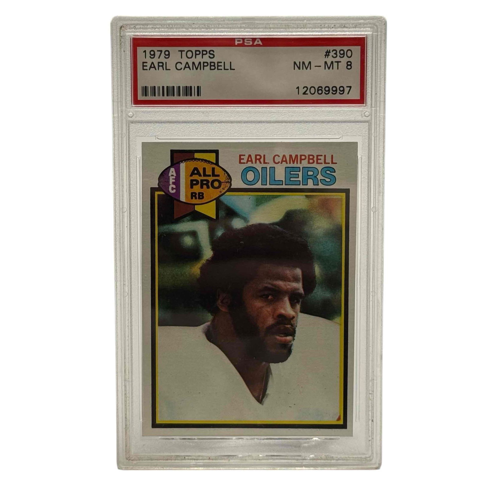 1979 Topps #390 Earl Campbell Rookie PSA 8 (1 of 6)