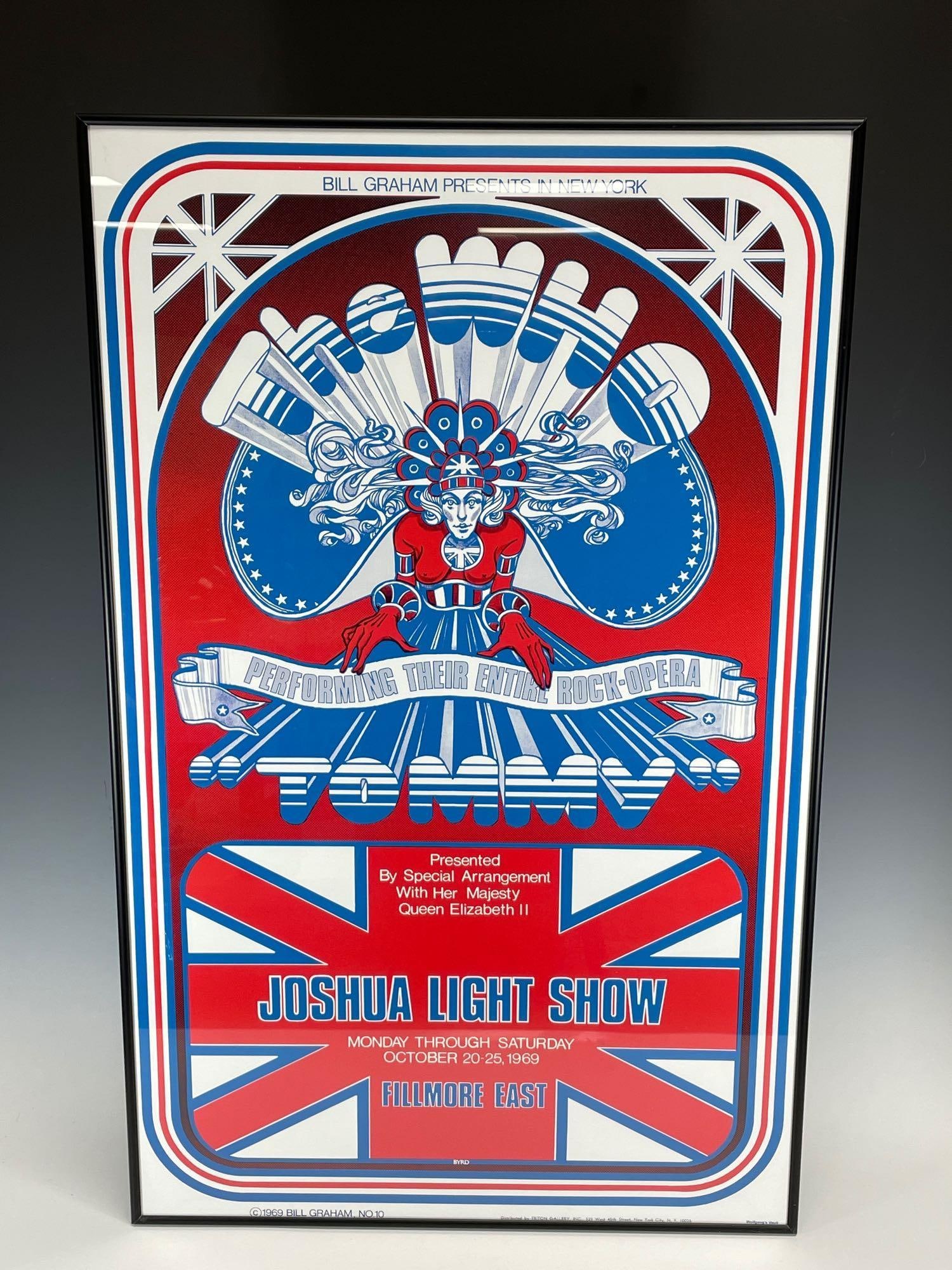 Bill Graham THE WHO David Byrd 2nd Edition Rock Poster (1 of 11)