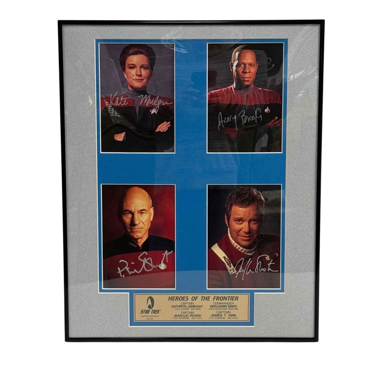 Star Trek Heroes of The Frontier Autograph Display 446/995 (1 of 15)