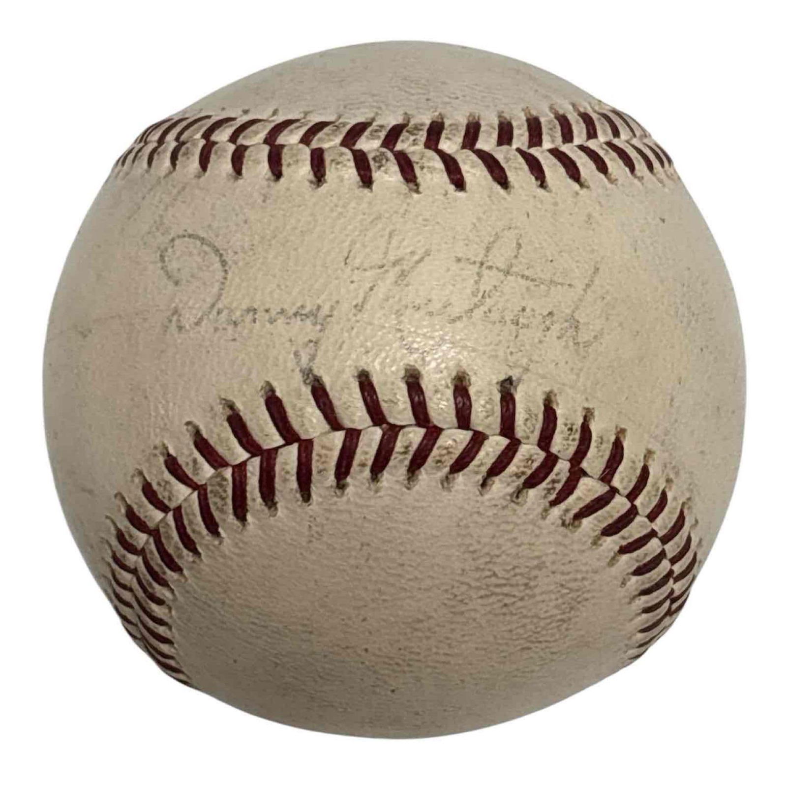 Rare Danny Murtaugh Signed and Inscribed Baseball (1 of 7)