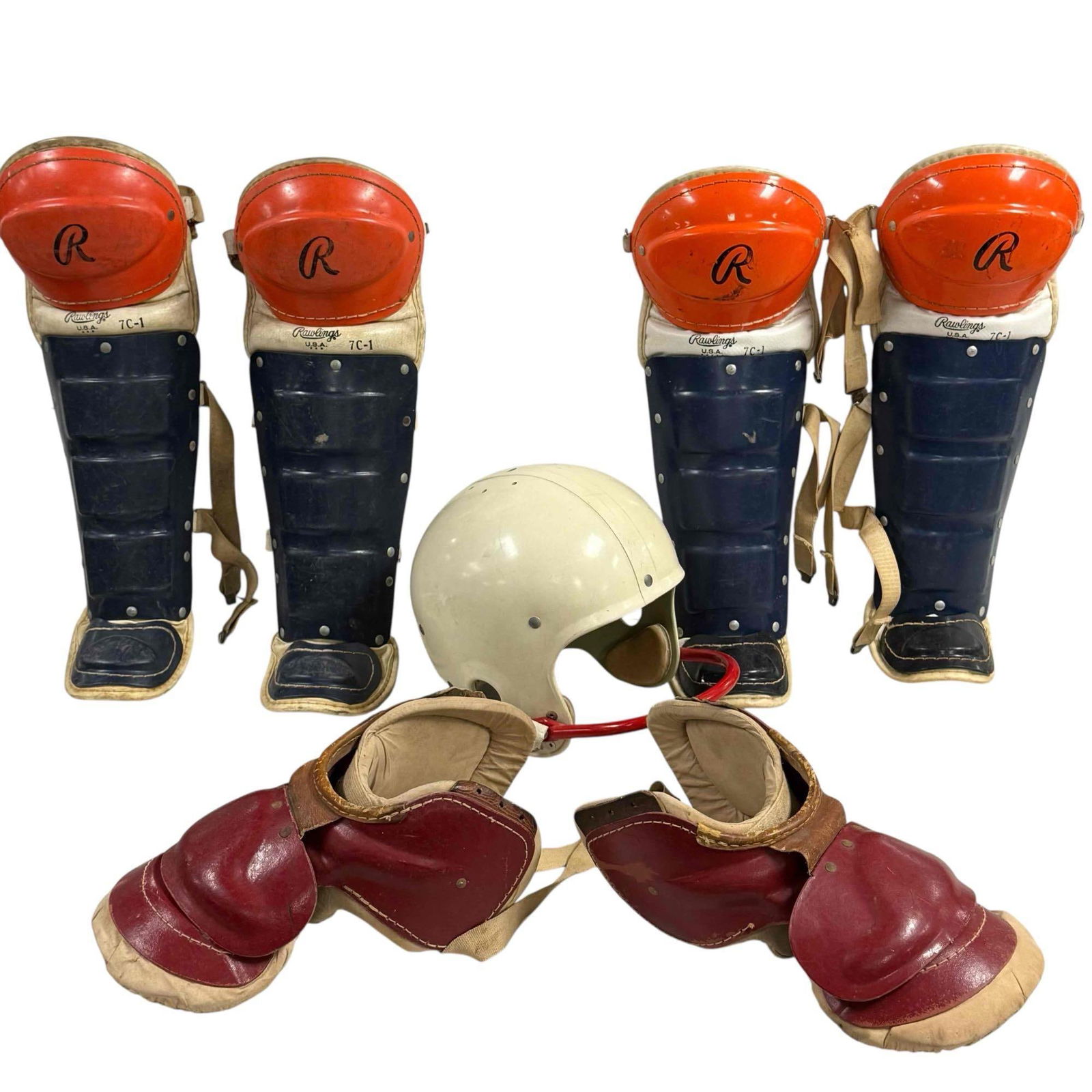 Vintage Football and Baseball Kids Equipment (1 of 18)