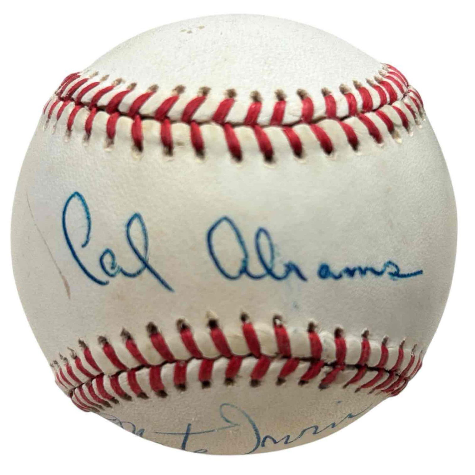 Cal Abrams and Monte Irvin Autographed Baseball (1 of 5)