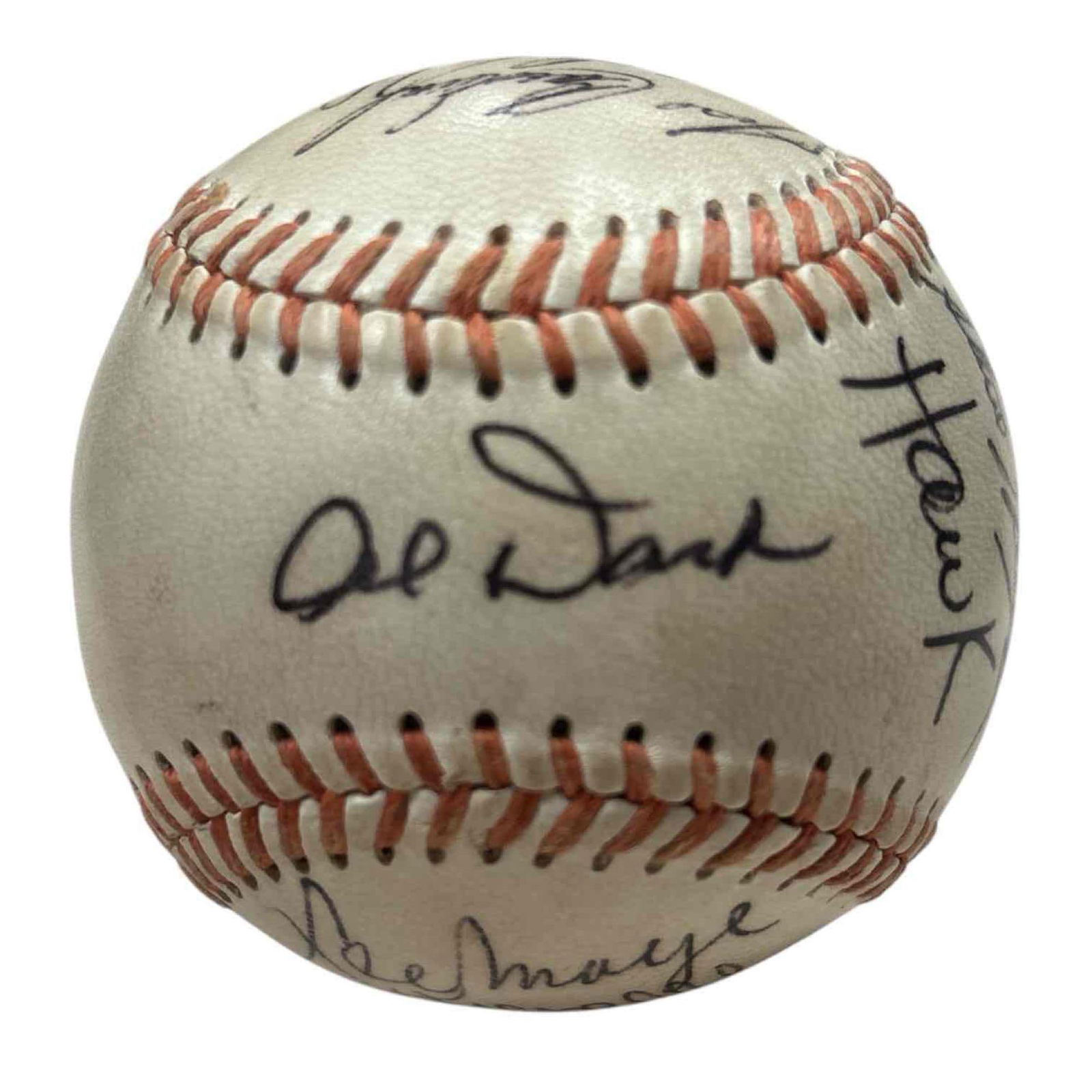 1969 Cleveland Indians Team Signed Baseball (1 of 7)