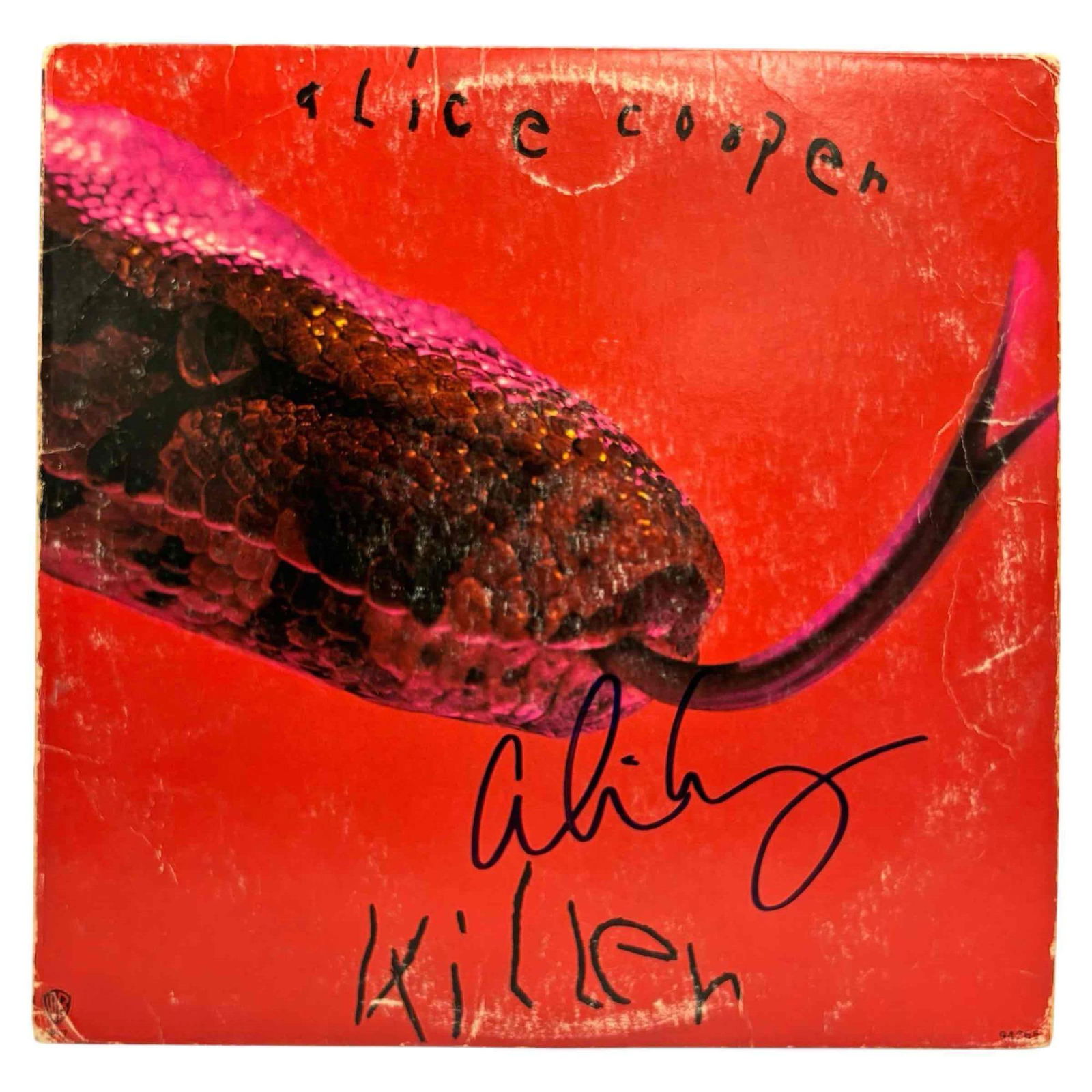 Alice Cooper Autographed Killer Album Cover JSA (1 of 14)