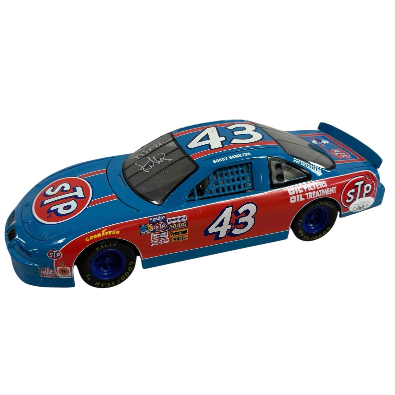 Richard Petty Autographed STP 43 Die Cast Racecar JSA (1 of 12)