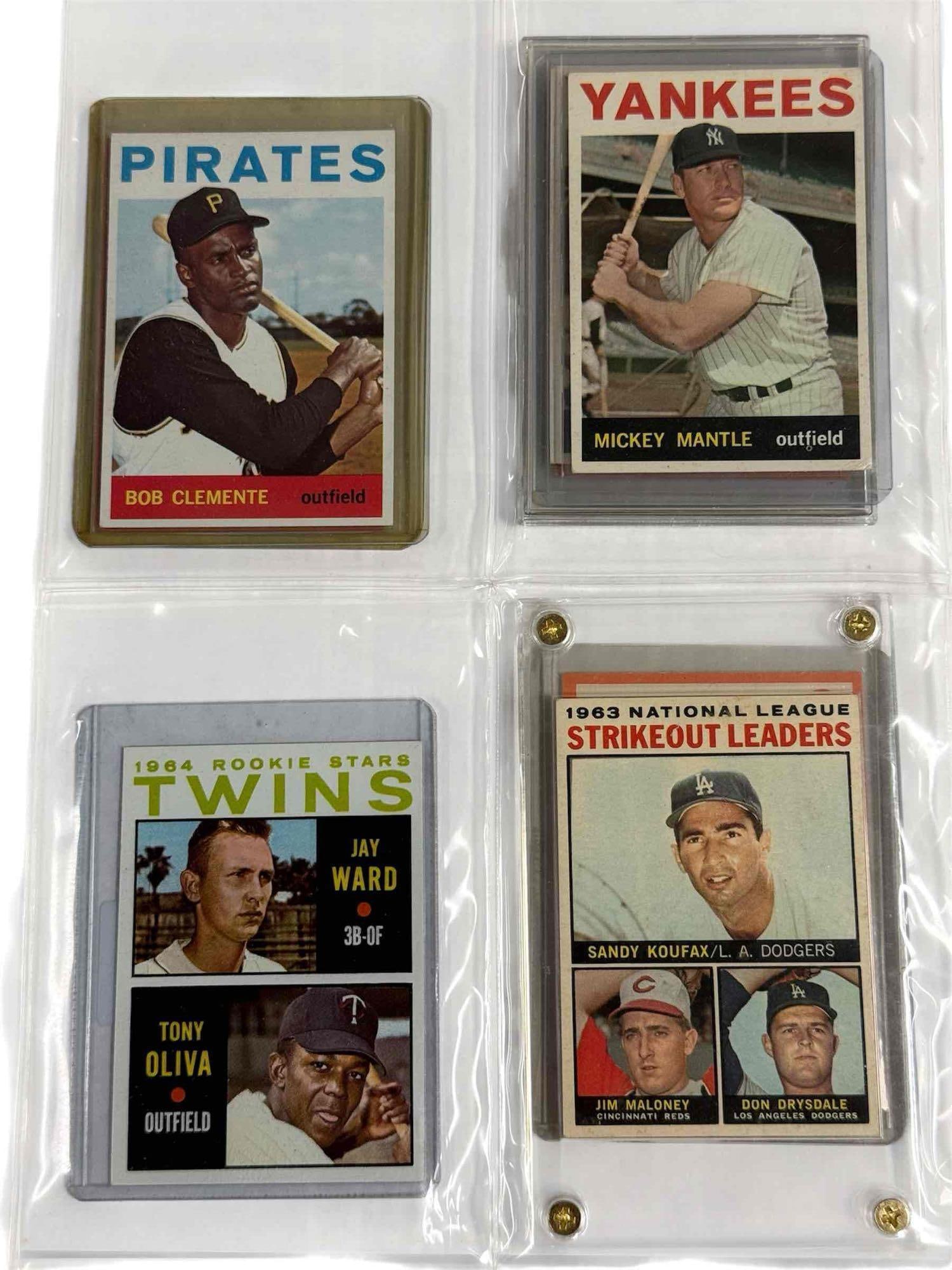 1964 Topps Baseball Card Near Set WOW (1 of 20)