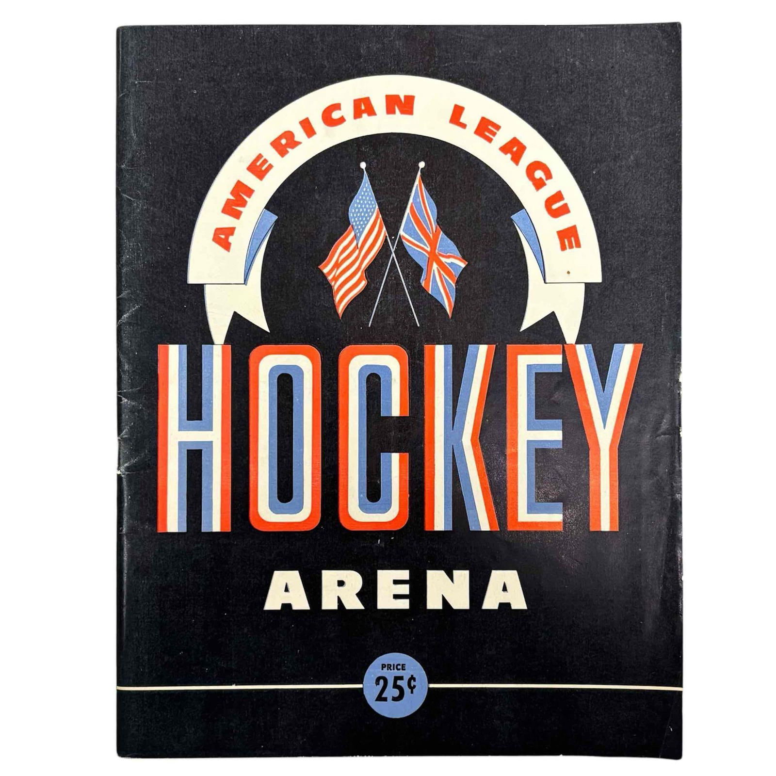 1948 Cleveland Barons AHL Playoff Game Scored Program (1 of 13)