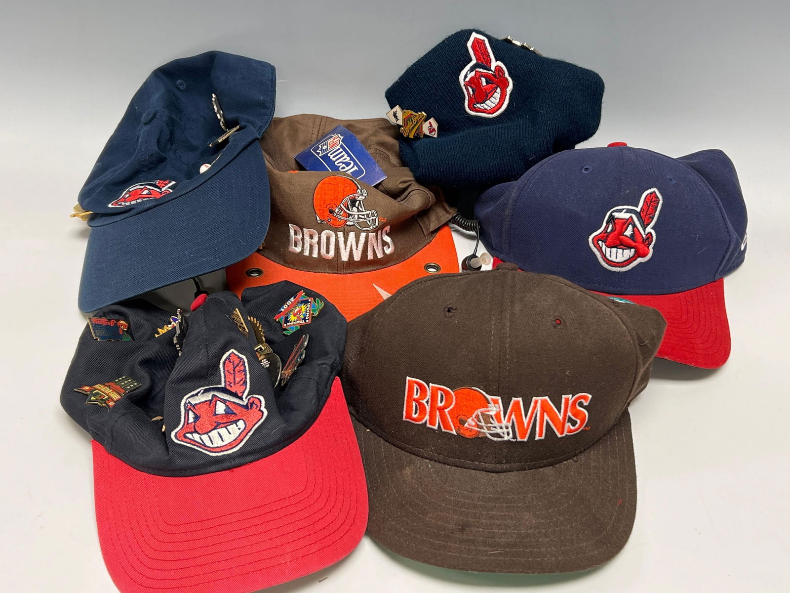 Cleveland Related Fan Lot Hats and Collectibles (1 of 11)