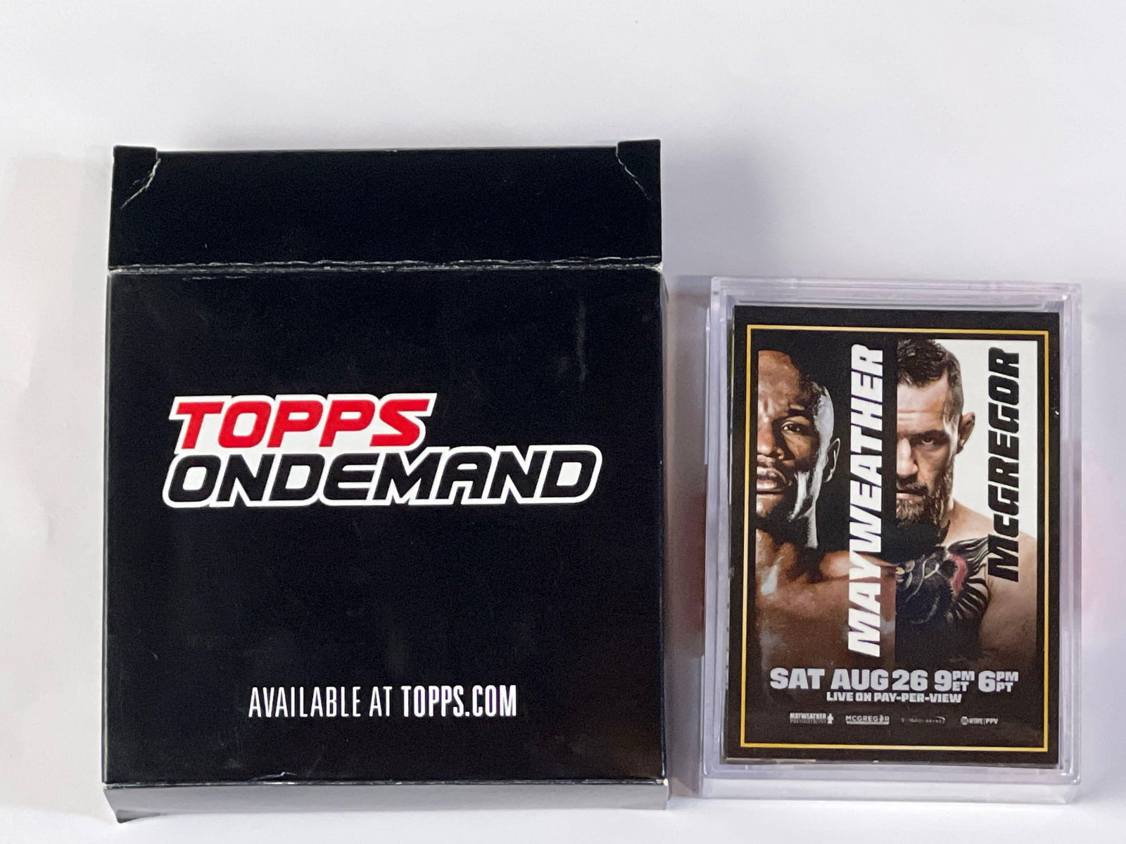 2017 Topps on Demand Mayweather vs. McGregor Set (1 of 9)