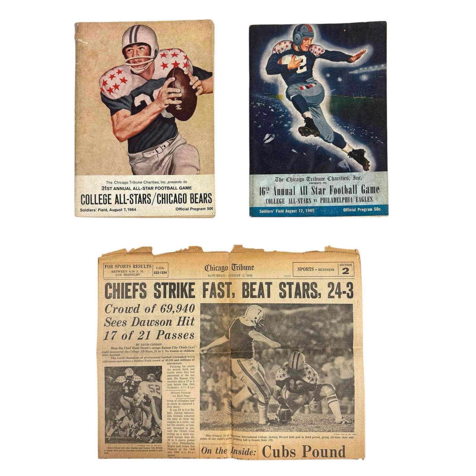 1949 and 1964 College All-Star Game Program (1 of 20)