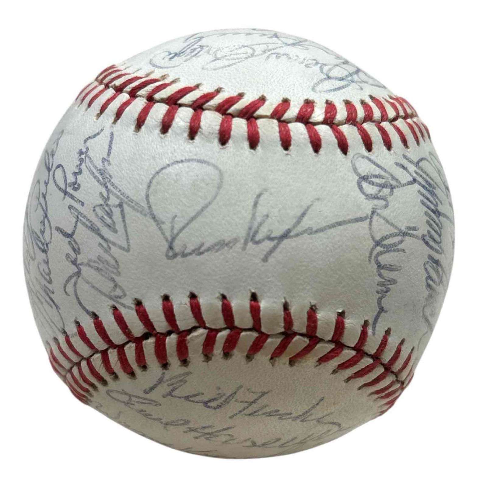 1982-83 Cincinnati Reds Team Signed Baseball (1 of 11)