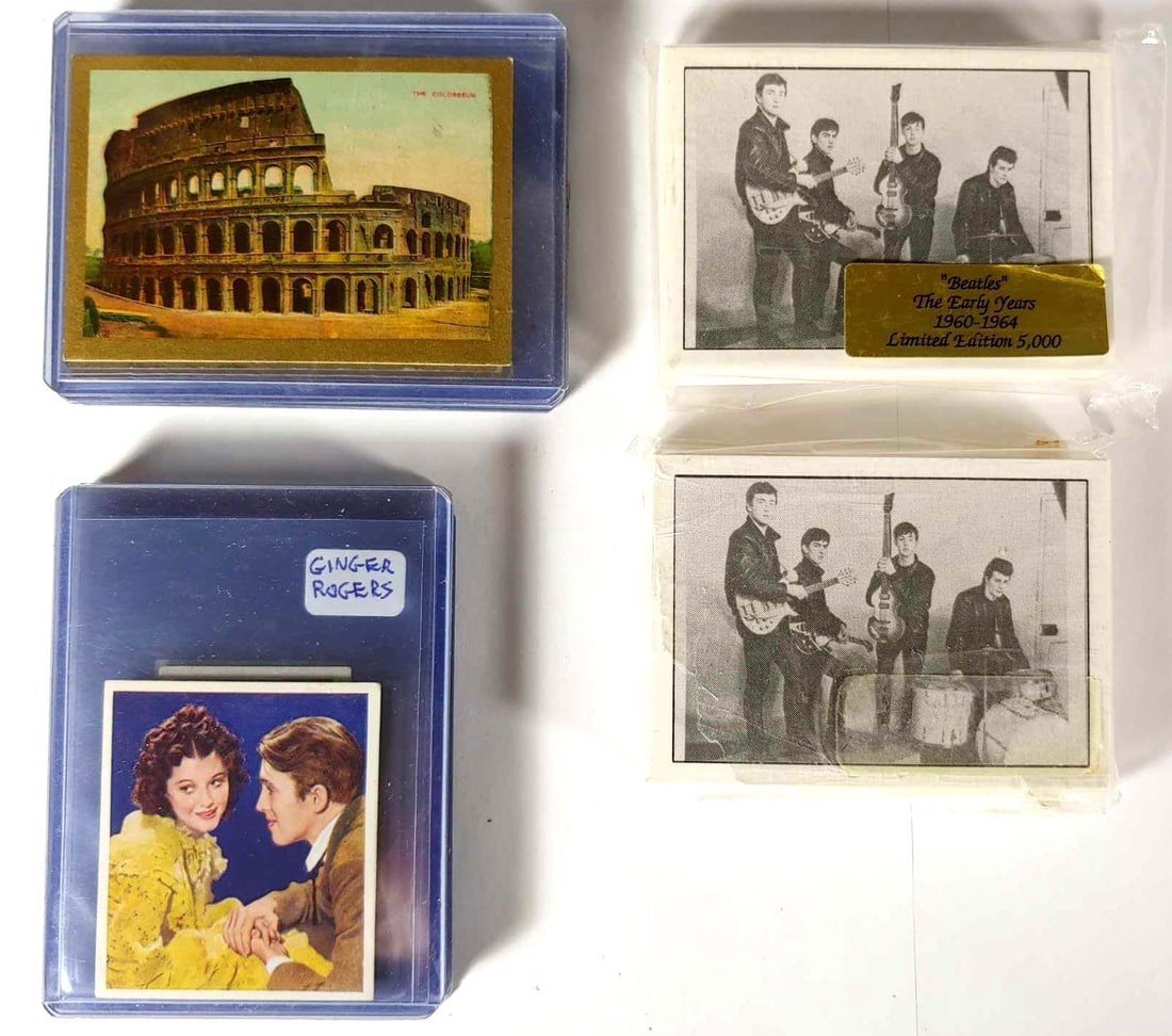 Vintage Beatles Cards Film Cards & Pan Handle Scrap Non-Sport Tobacco Cards (1 of 12)