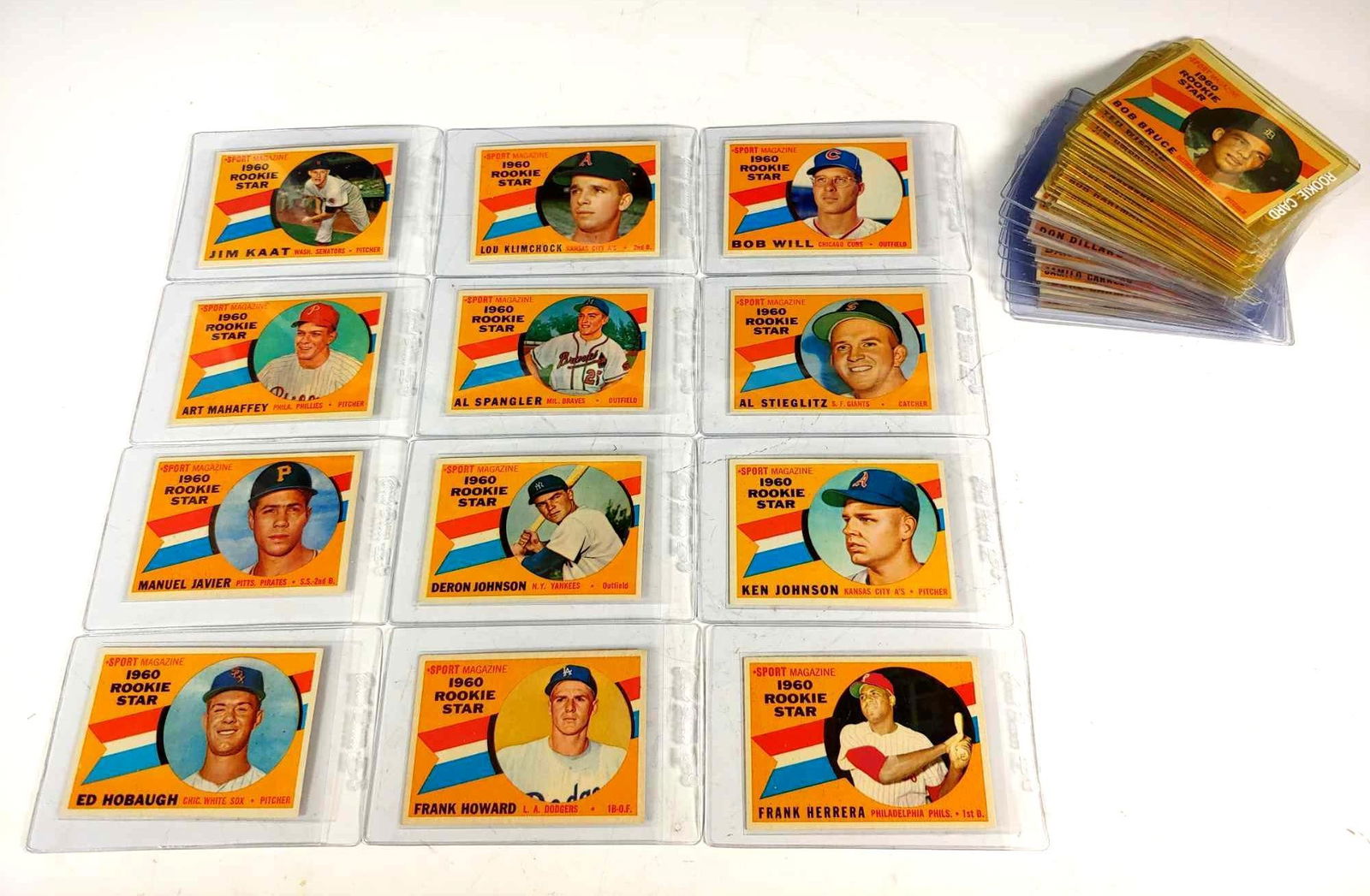 1960 Topps Baseball Rookie Stars Group (31) (1 of 19)