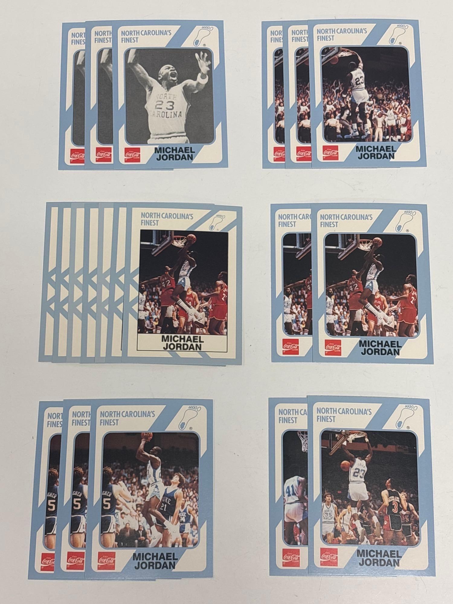 1989-90 Collegiate Collection Michael Jordan Cards (20) (1 of 19)