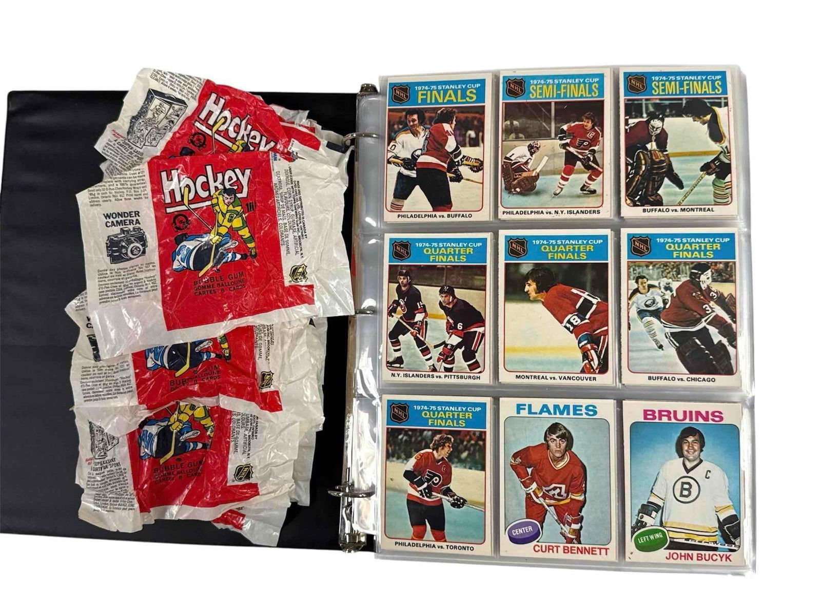 1975-76 OPC Hockey Complete Set O-Pee-Chee w/ Wrappers (1 of 20)