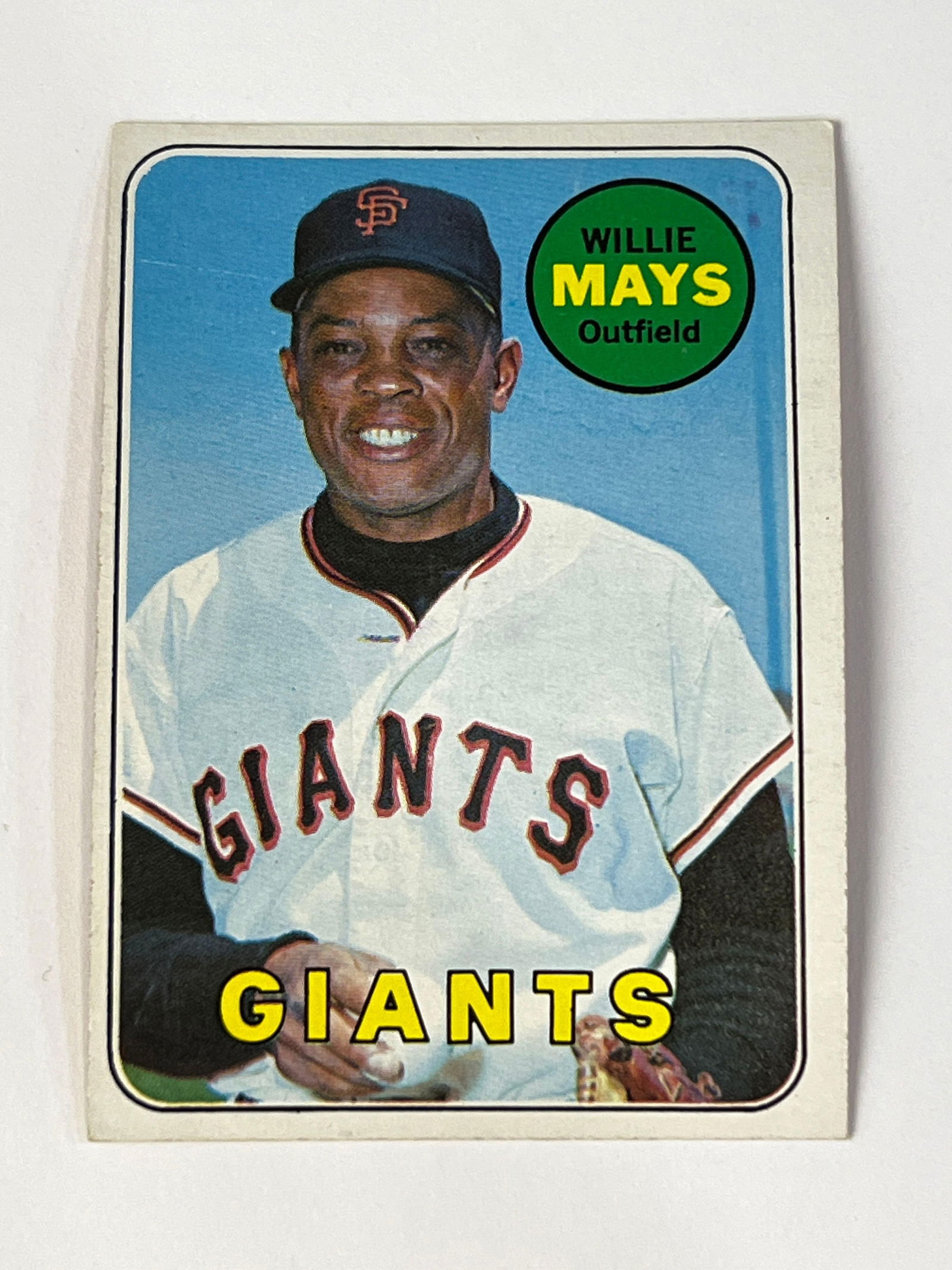 1969 Topps #190 Willie Mays San Francisco Giants (1 of 8)