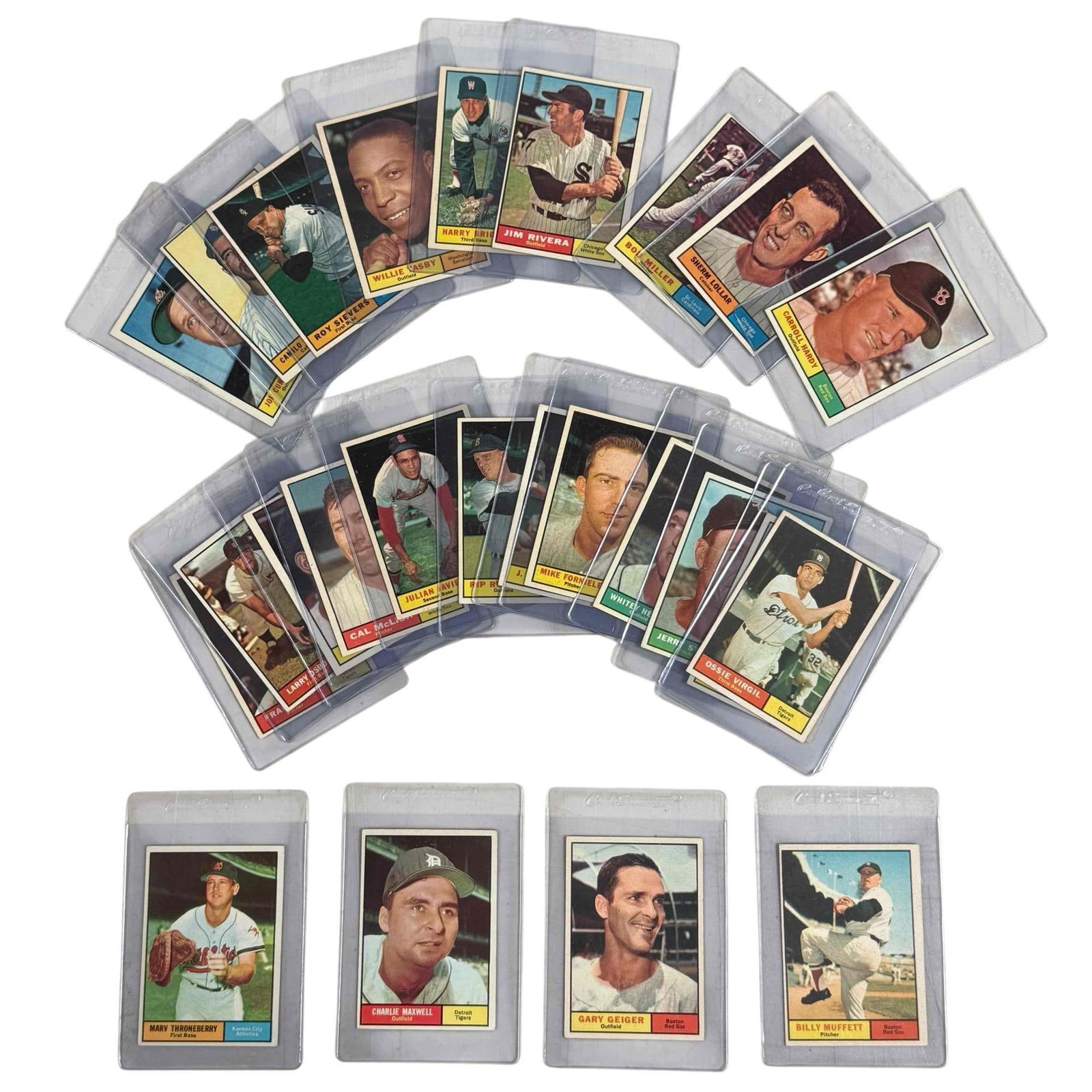 1961 Topps Baseball Cards (25) (1 of 20)